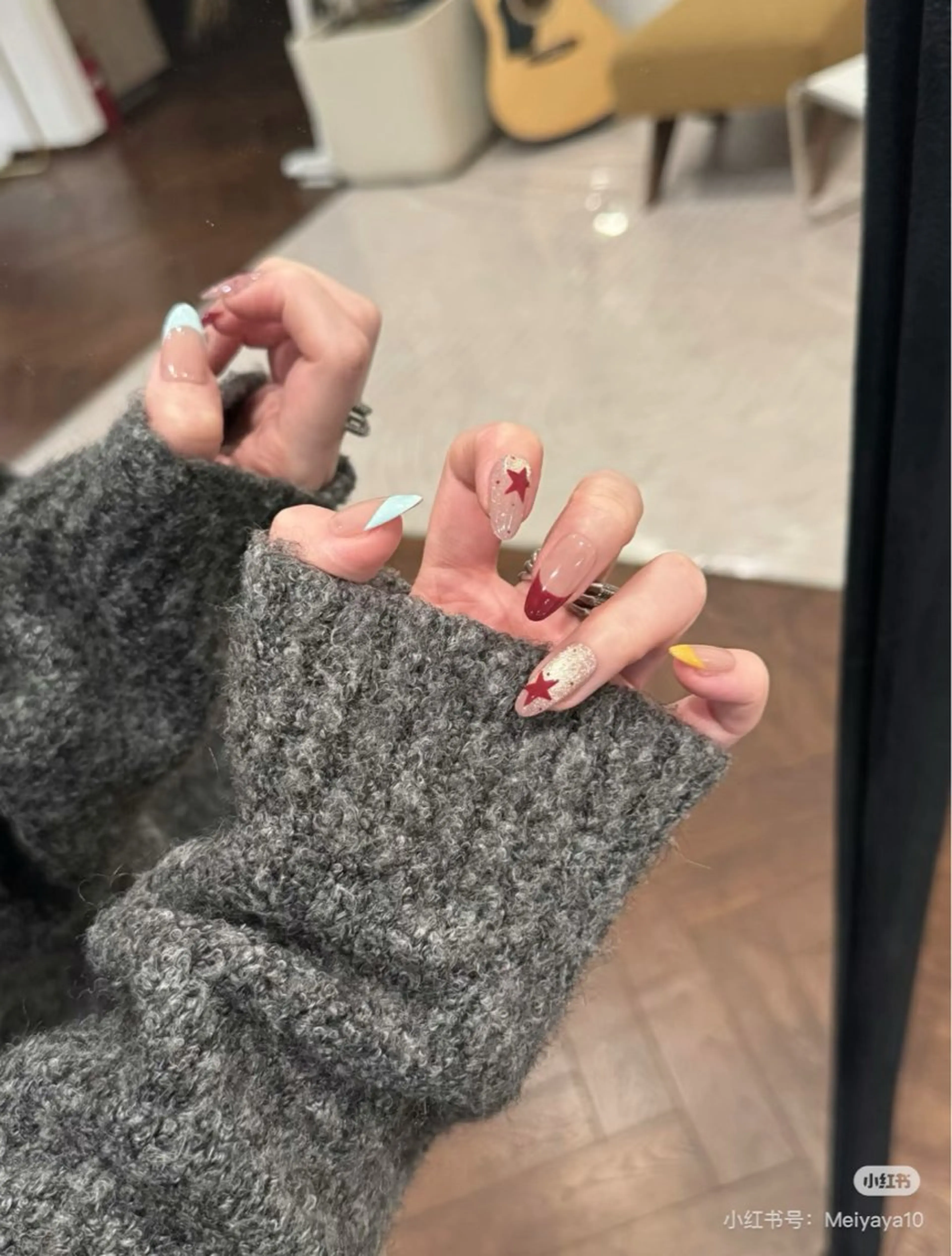 ネイル 高木 維麗絲のネイルデザイン