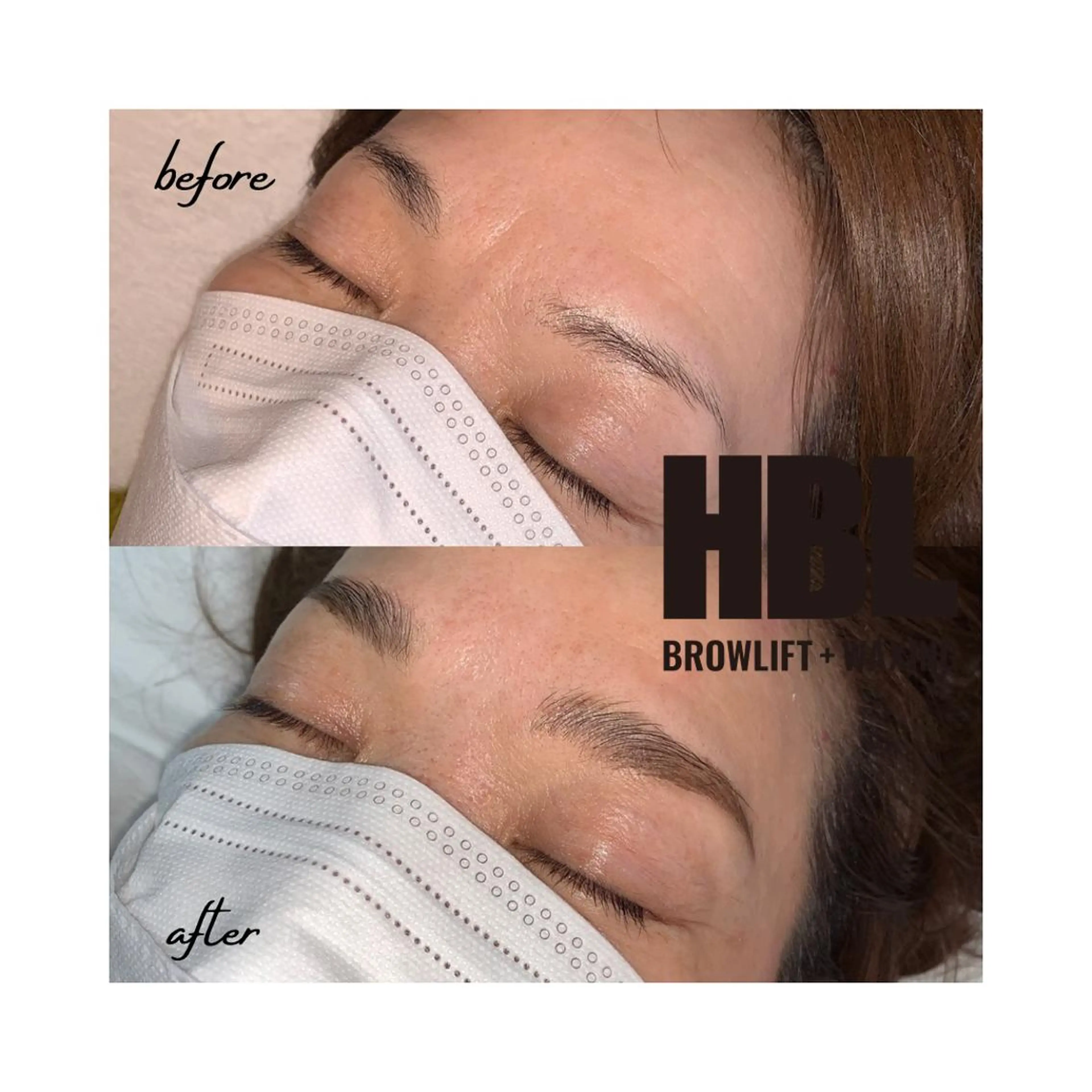 アイブロウ ハリウッドブロウリフト 眉毛ワックス脱毛 ワックス脱毛 その他(アイブロウ) 松下 睦美のエステ・リラクイメージ