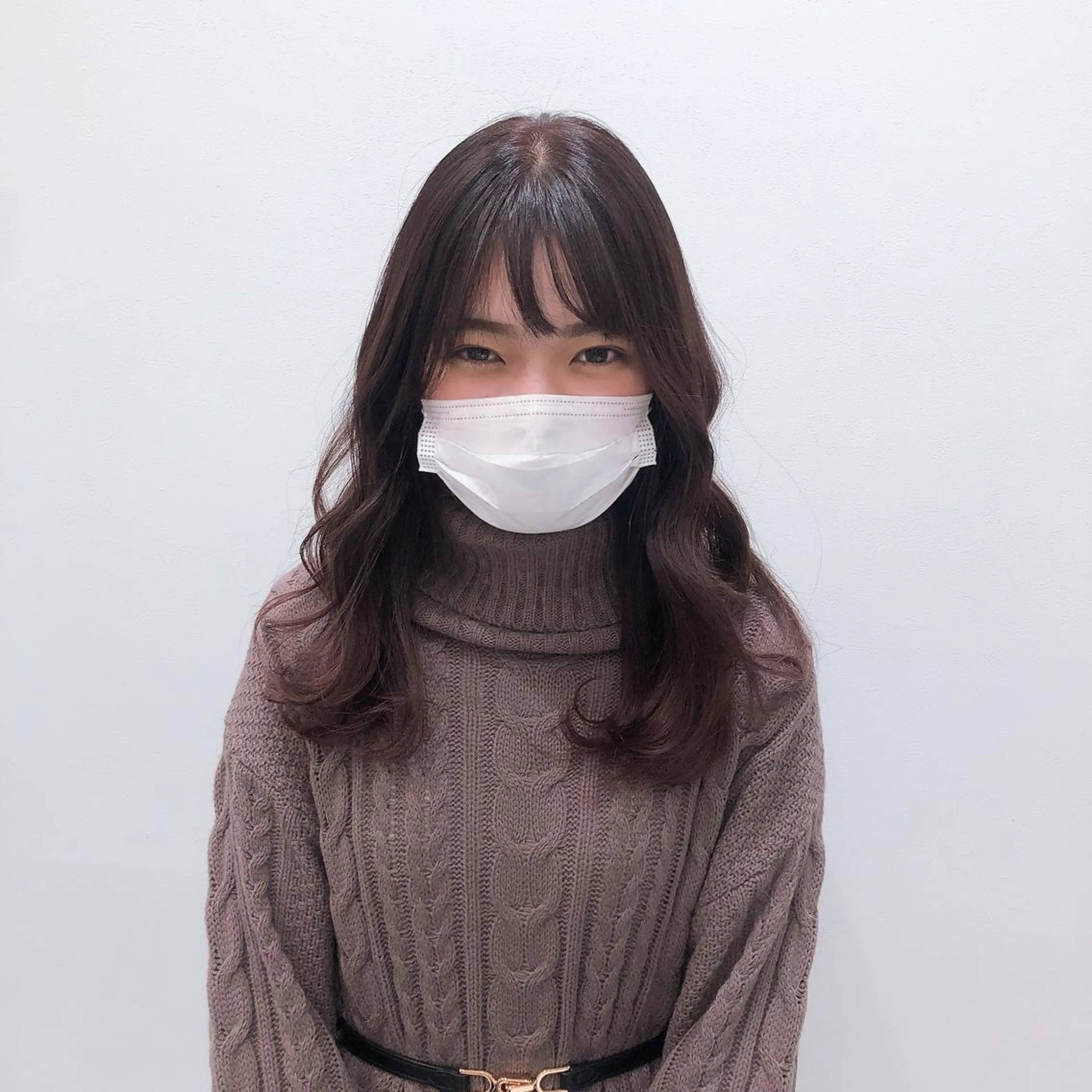 セミロング カラー Re:start所属・【髪質改善】大川 倖平のヘアスタイル