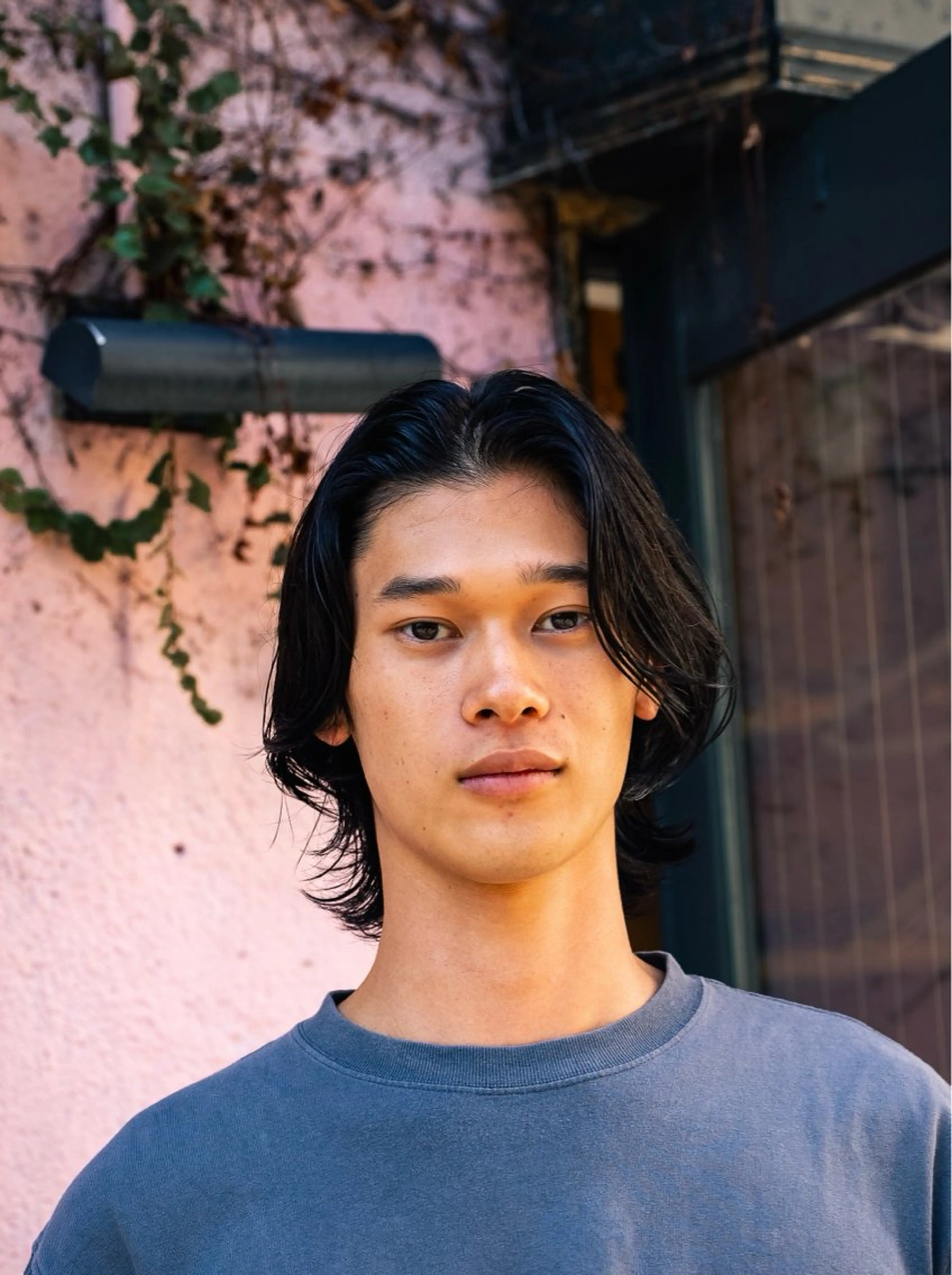 ミディアム カラー パーマ メンズ ミディアムパーマ メンズパーマ 🔗メンズサロン🔗 Kieのヘアスタイル