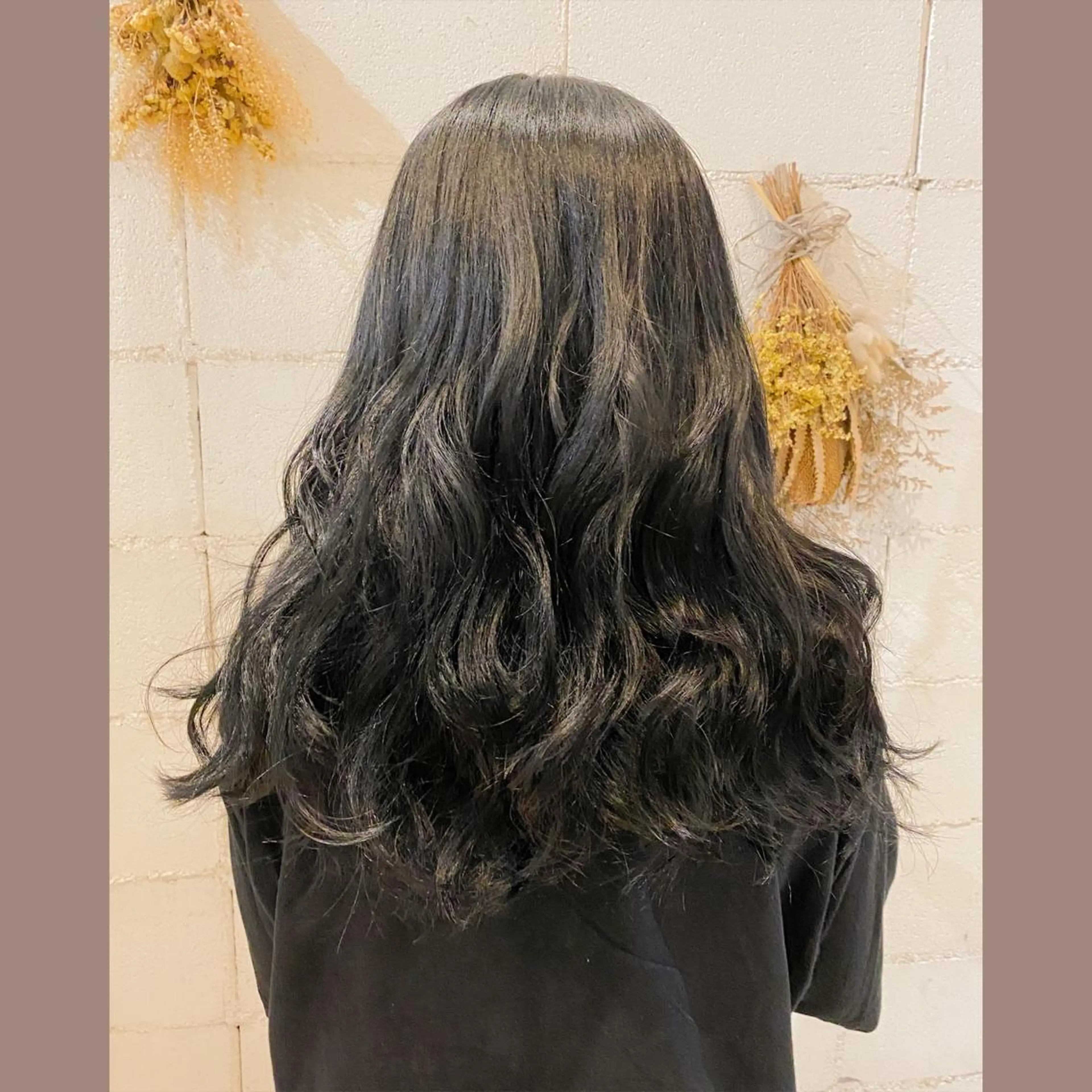 セミロング 𓅰なかがわ ふみな𓅯のヘアスタイル