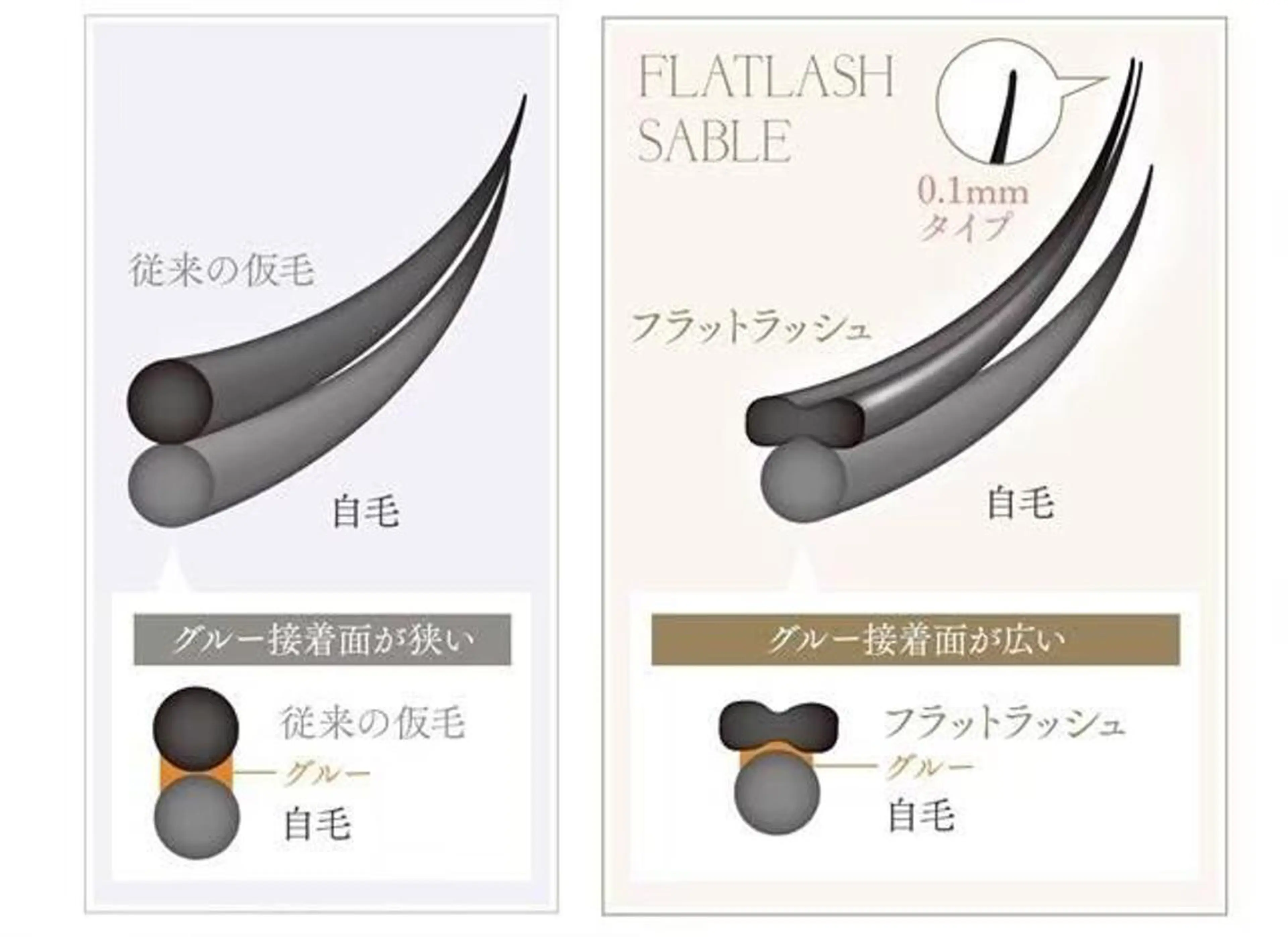 マツエク・マツパ フラットラッシュ セーブル TOPアイリスト ふたつぎちさとのマツエク・マツパデザイン