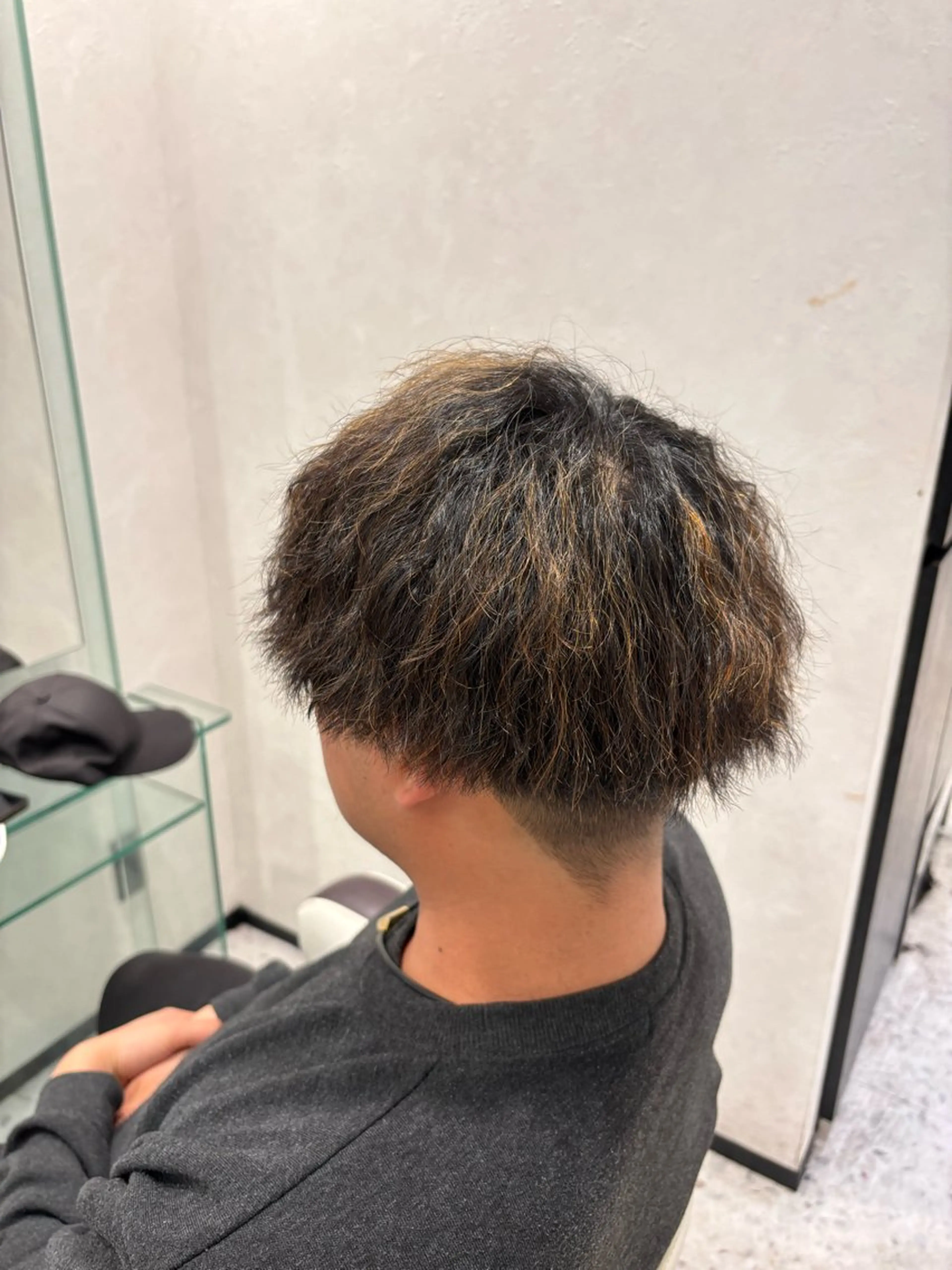 パーマ LOUIMADNA栄所属・新規指名比率No.1 メンズパーマ/二村のヘアスタイル