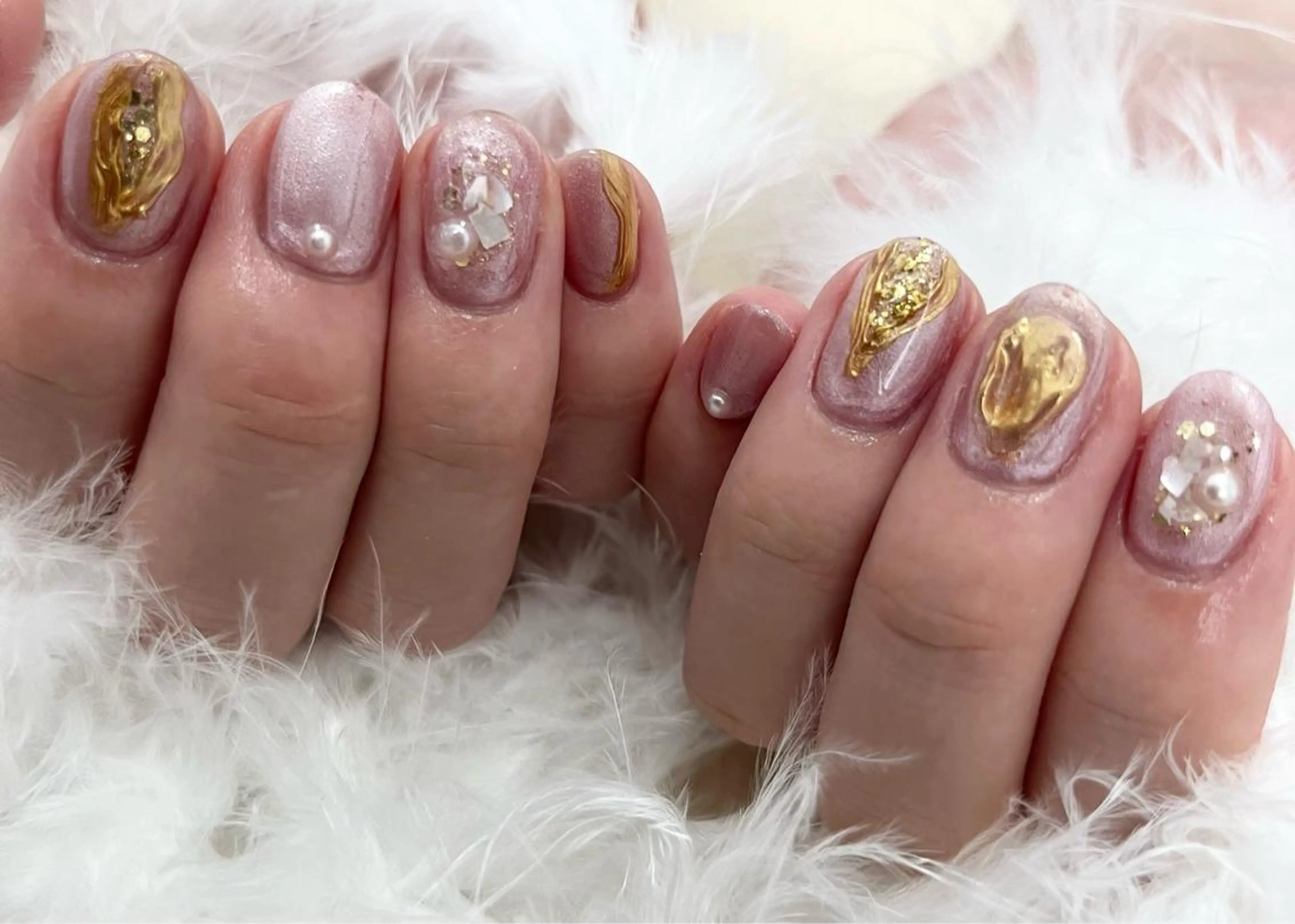 ネイル ニュアンスネイル わたなべ さやかのネイルデザイン