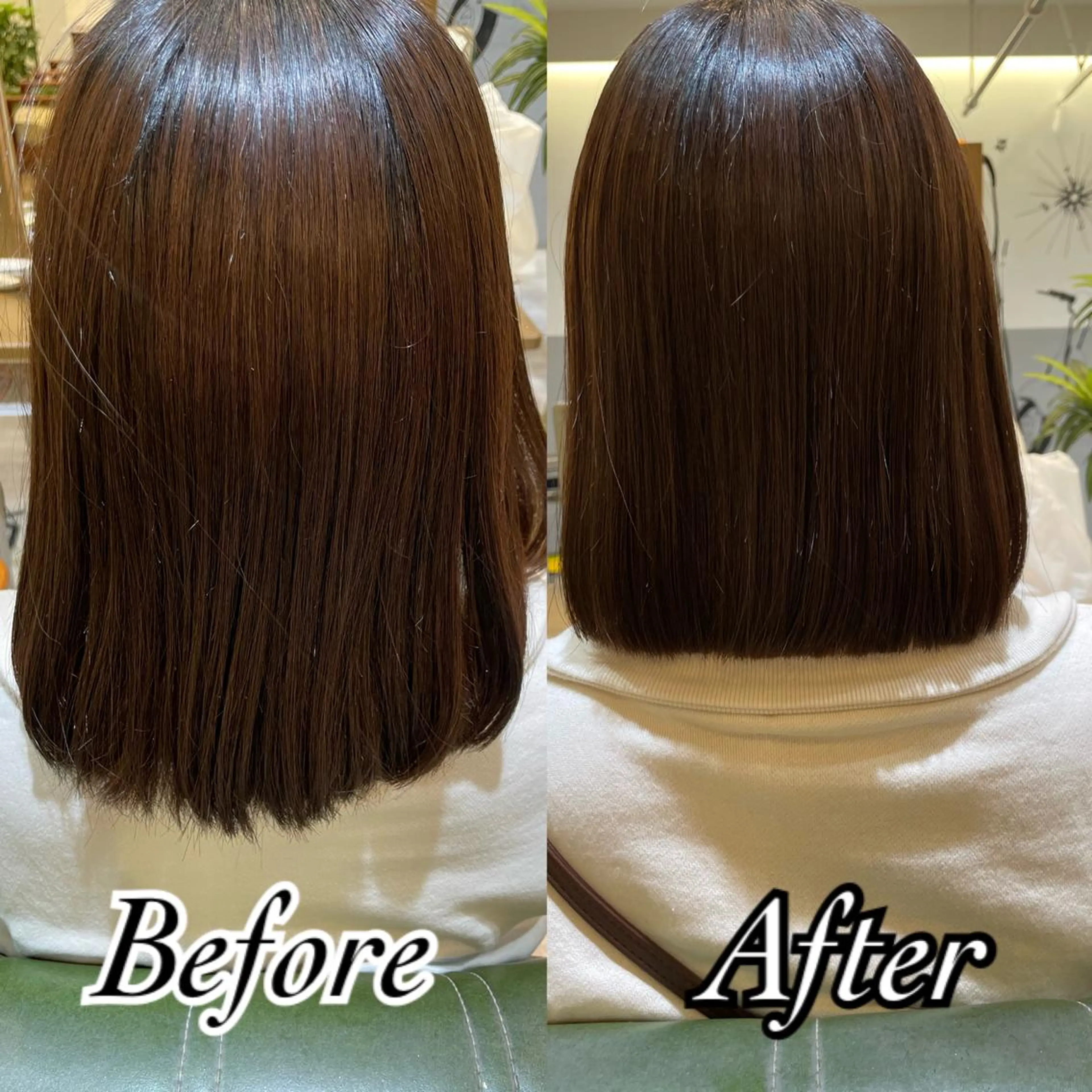 ミディアム ボブ 外ハネヘア カット 🦋ふくい あやの🦋のヘアスタイル