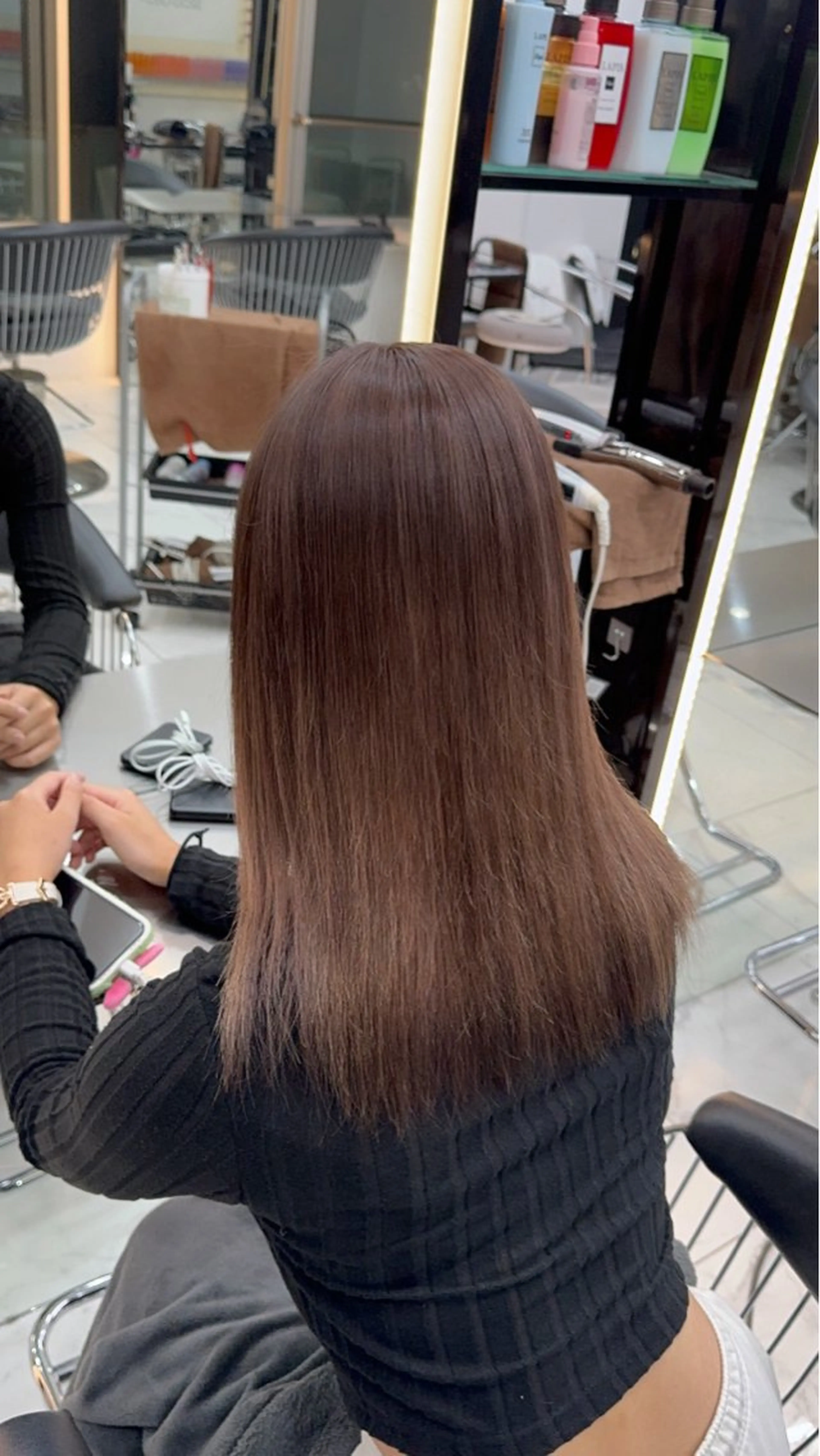 セミロング カラー Lapis渋谷本店 Rikoのヘアスタイル