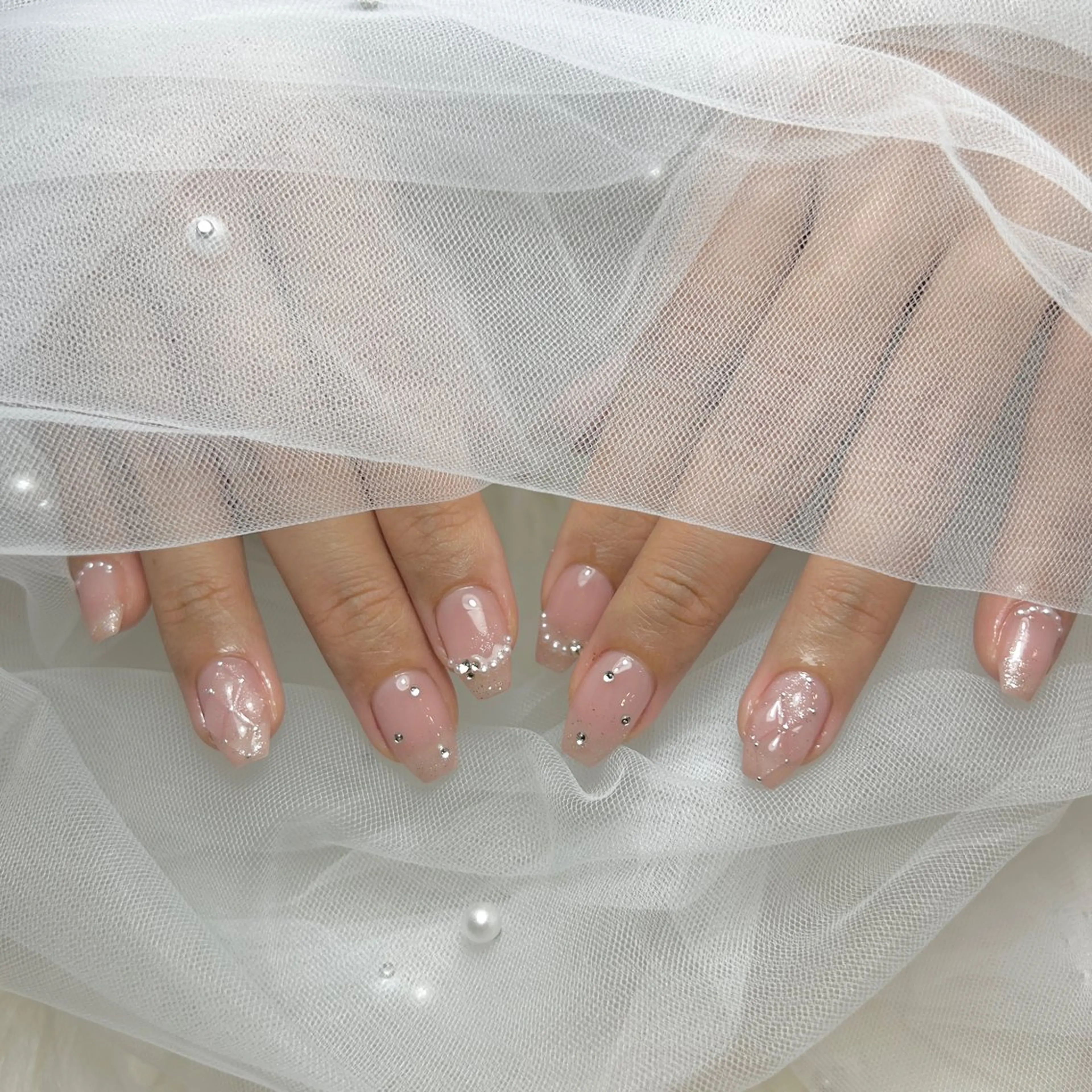 ネイル ジェルネイル パラジェル ハンドネイル &U所属・Rino ，のネイルデザイン