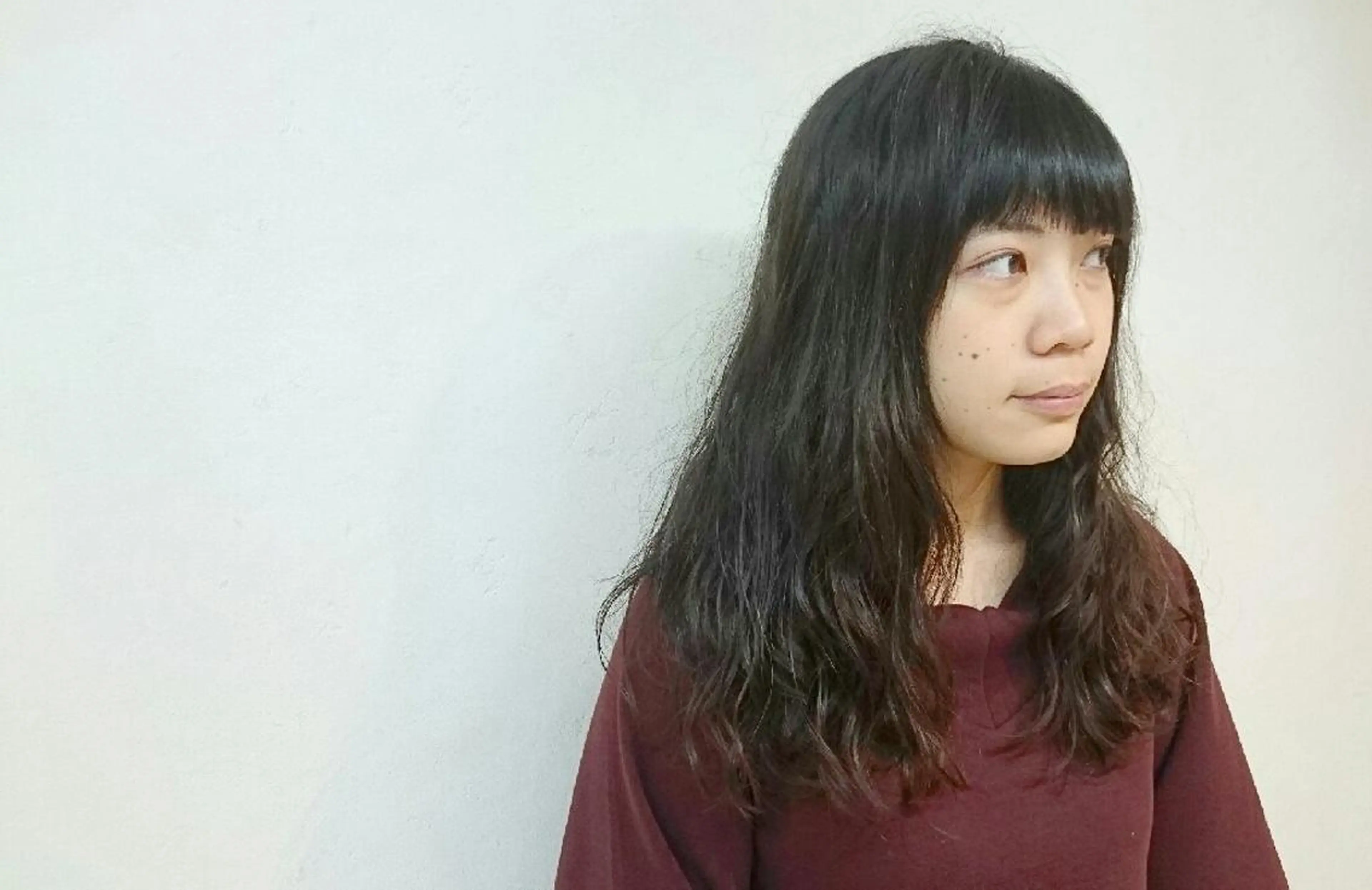 ロング パーマ 透明感ハイライト◎ 伊藤夏海のヘアスタイル