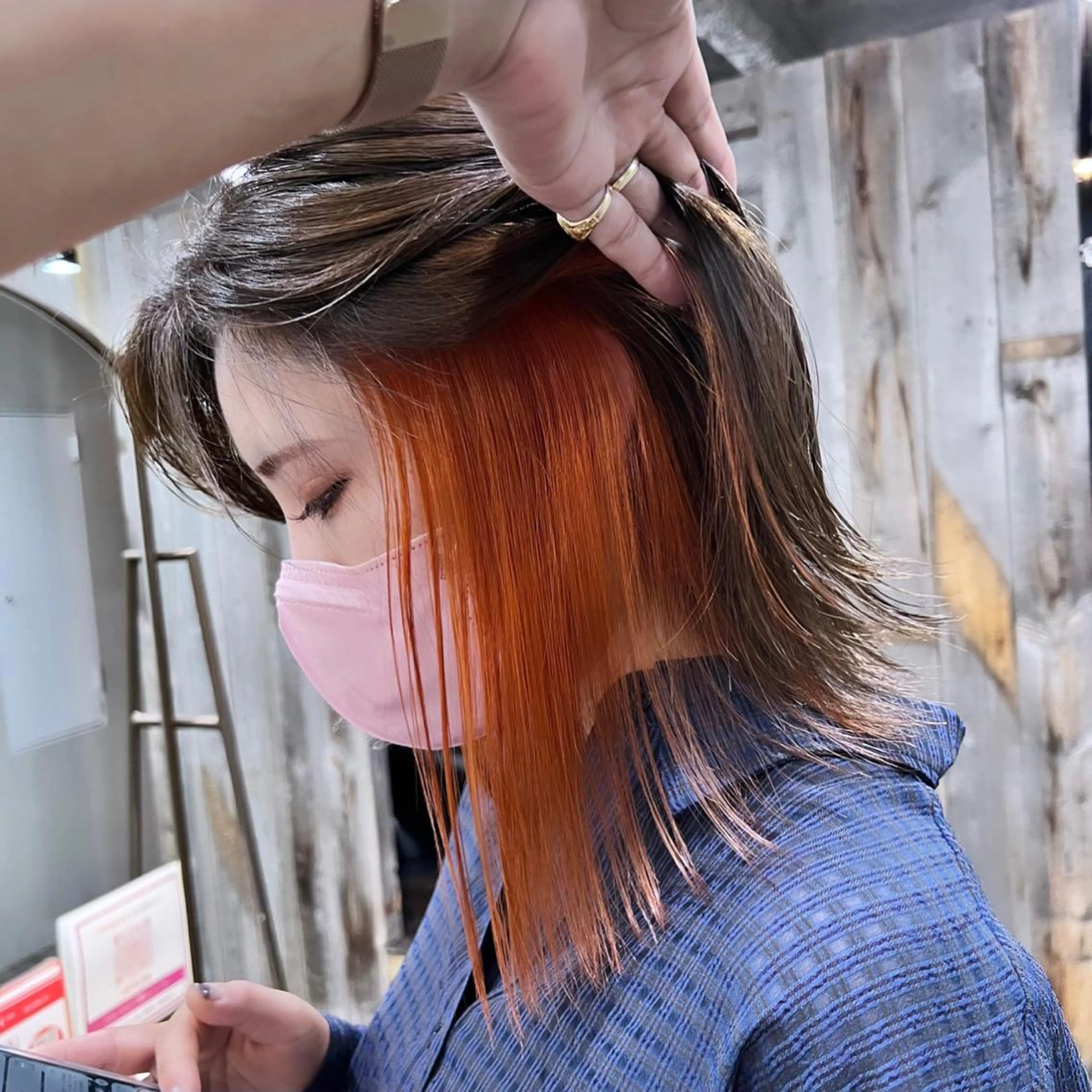 ミディアム カラー Pe Pe所属・🌕PePe　菅 タイシ🌕のヘアスタイル