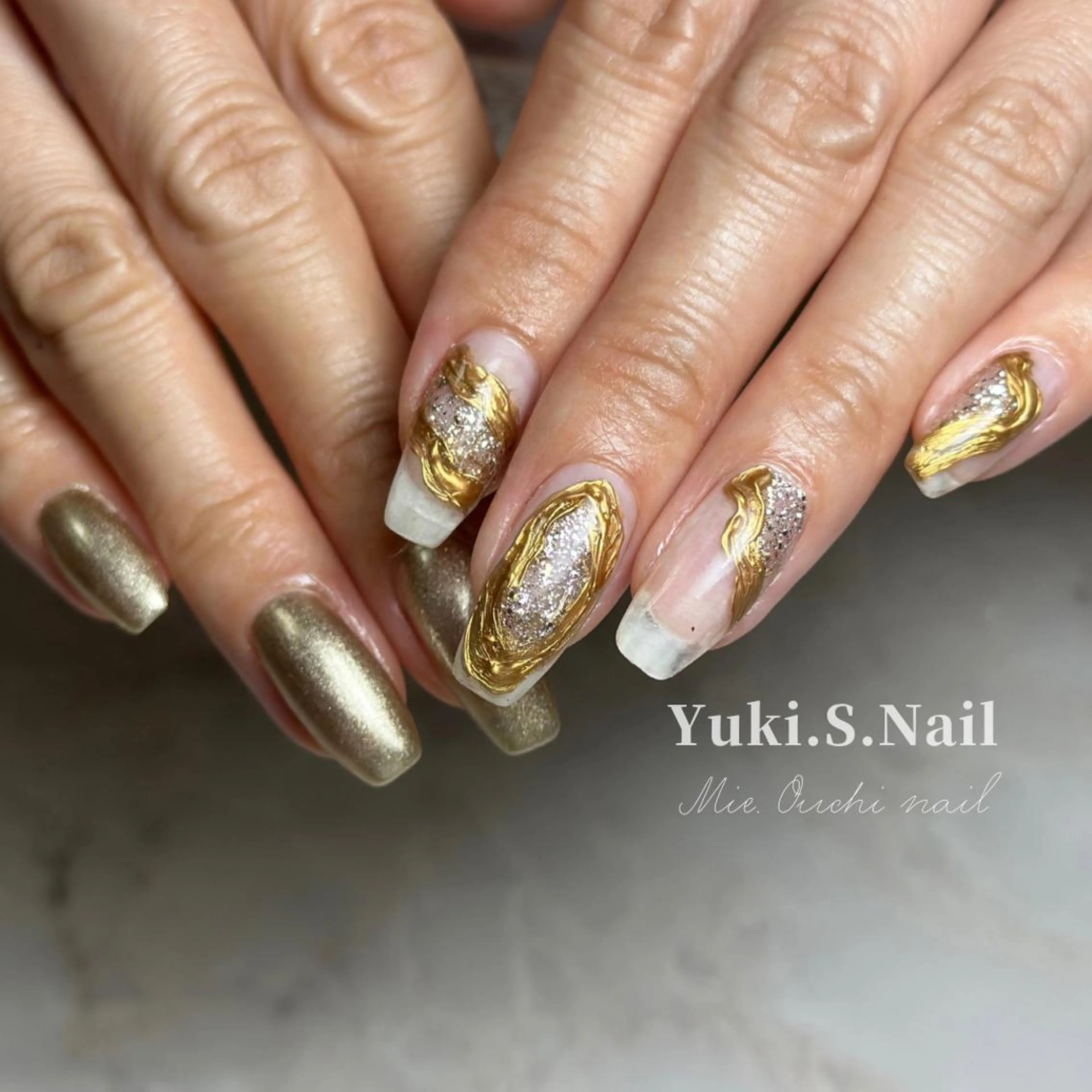 ロング Yuki S.Nailのネイルデザイン