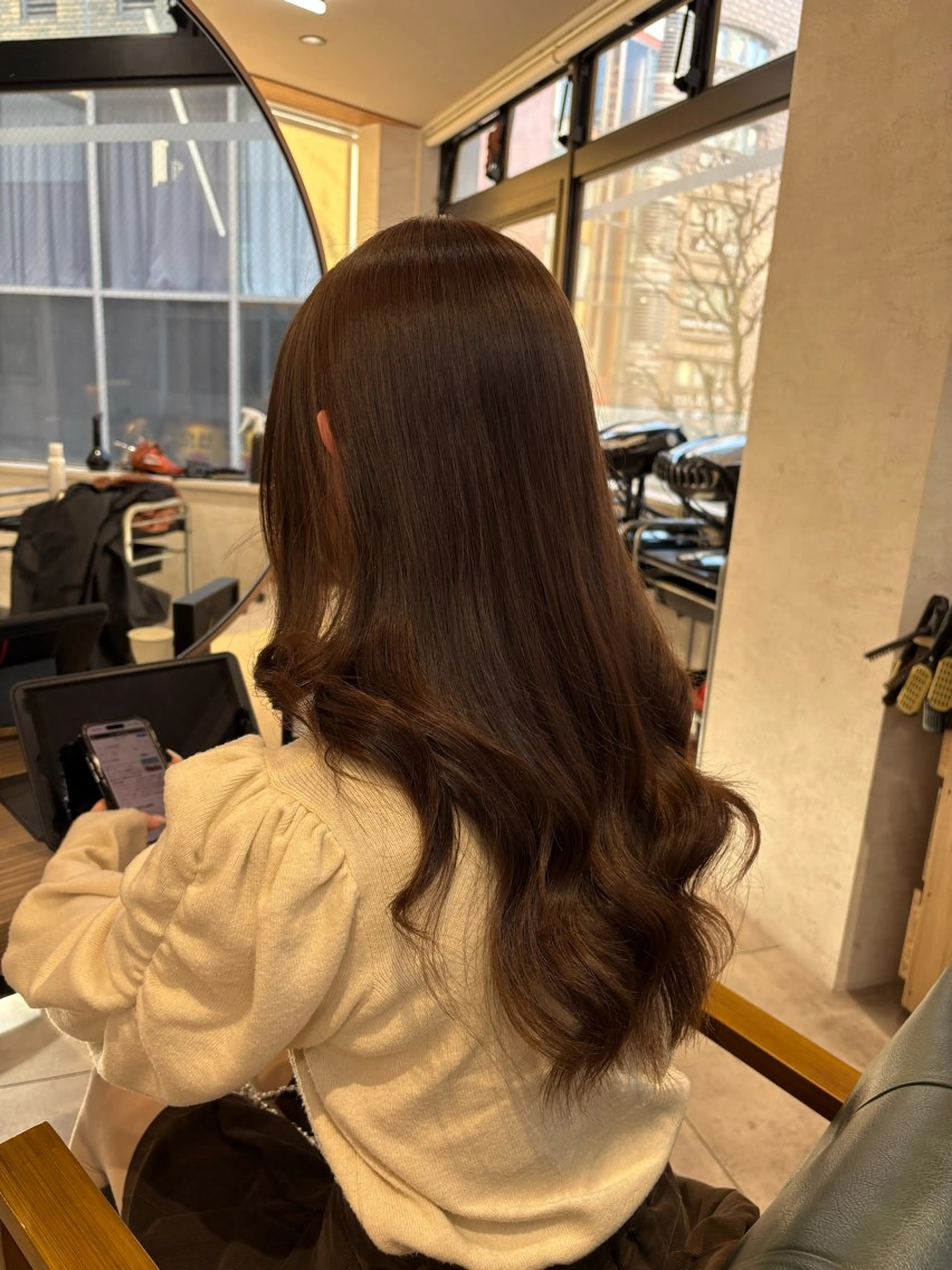 カラー ヘアカラー 🧸艶ブリーチ/深み カラー🌺Noa🌺のヘアスタイル