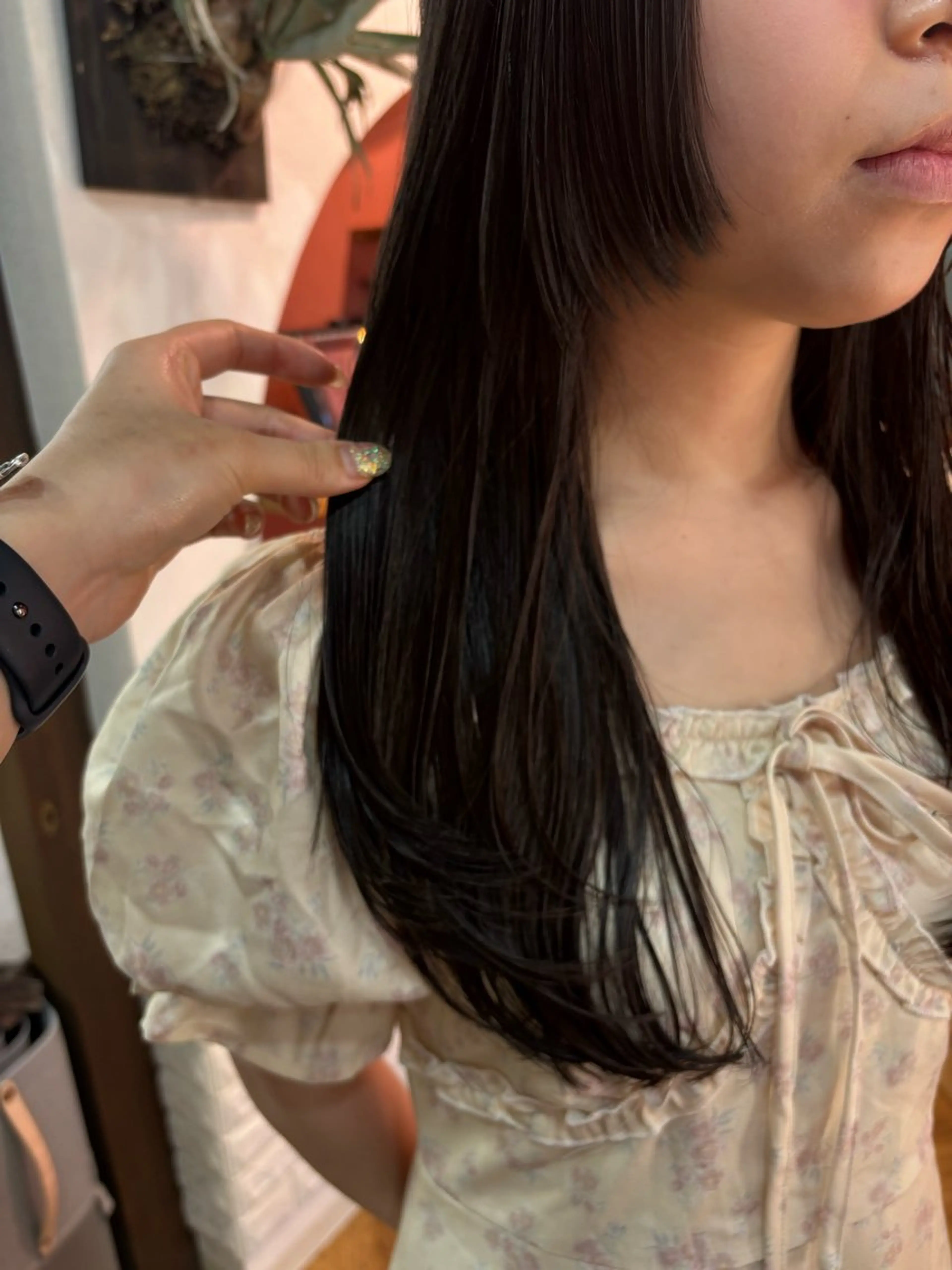 ロング 大久保 愛のヘアスタイル