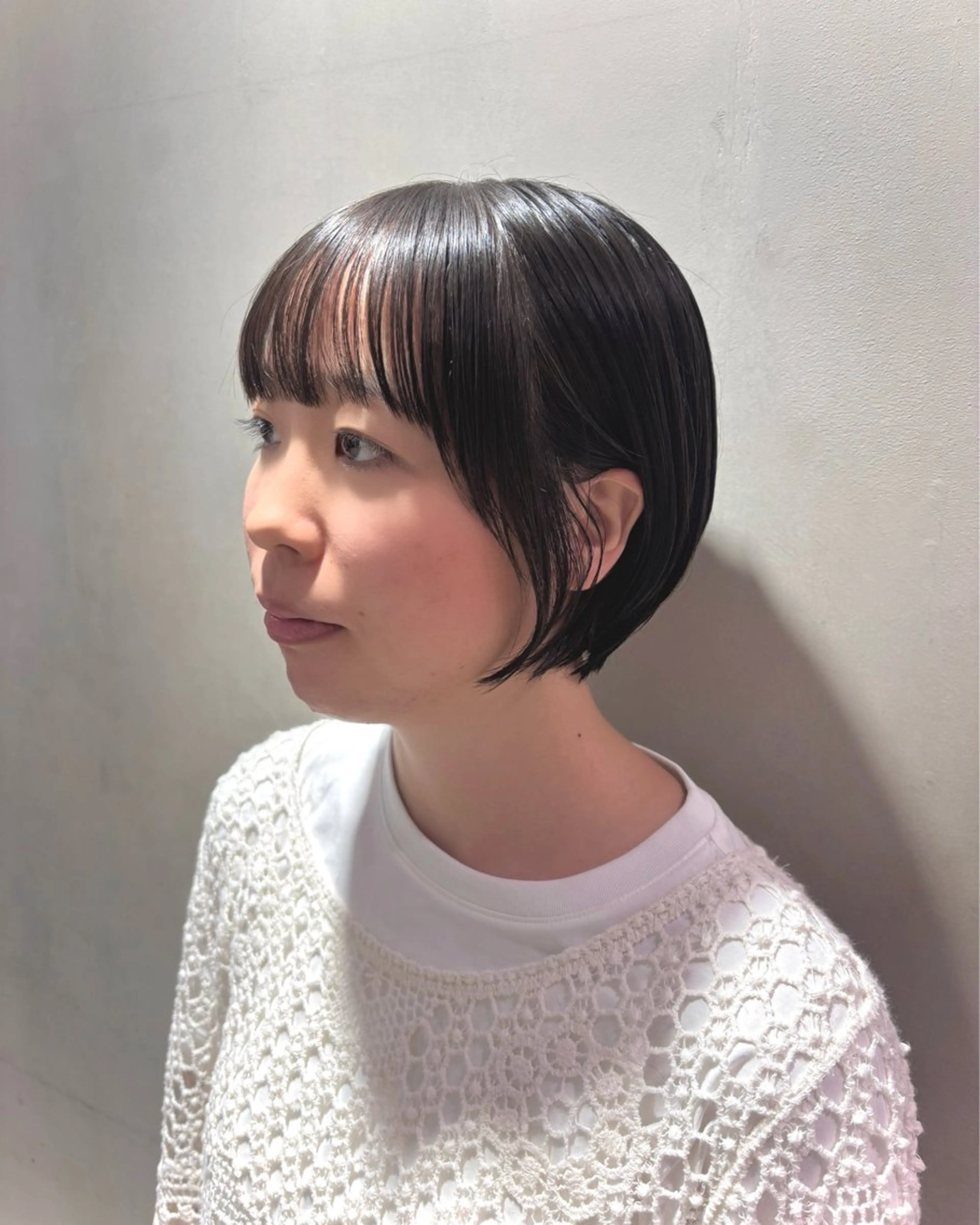 ショート ショートボブ ボブ ショートヘア カット かどたはるな レイヤー/パーマのヘアスタイル