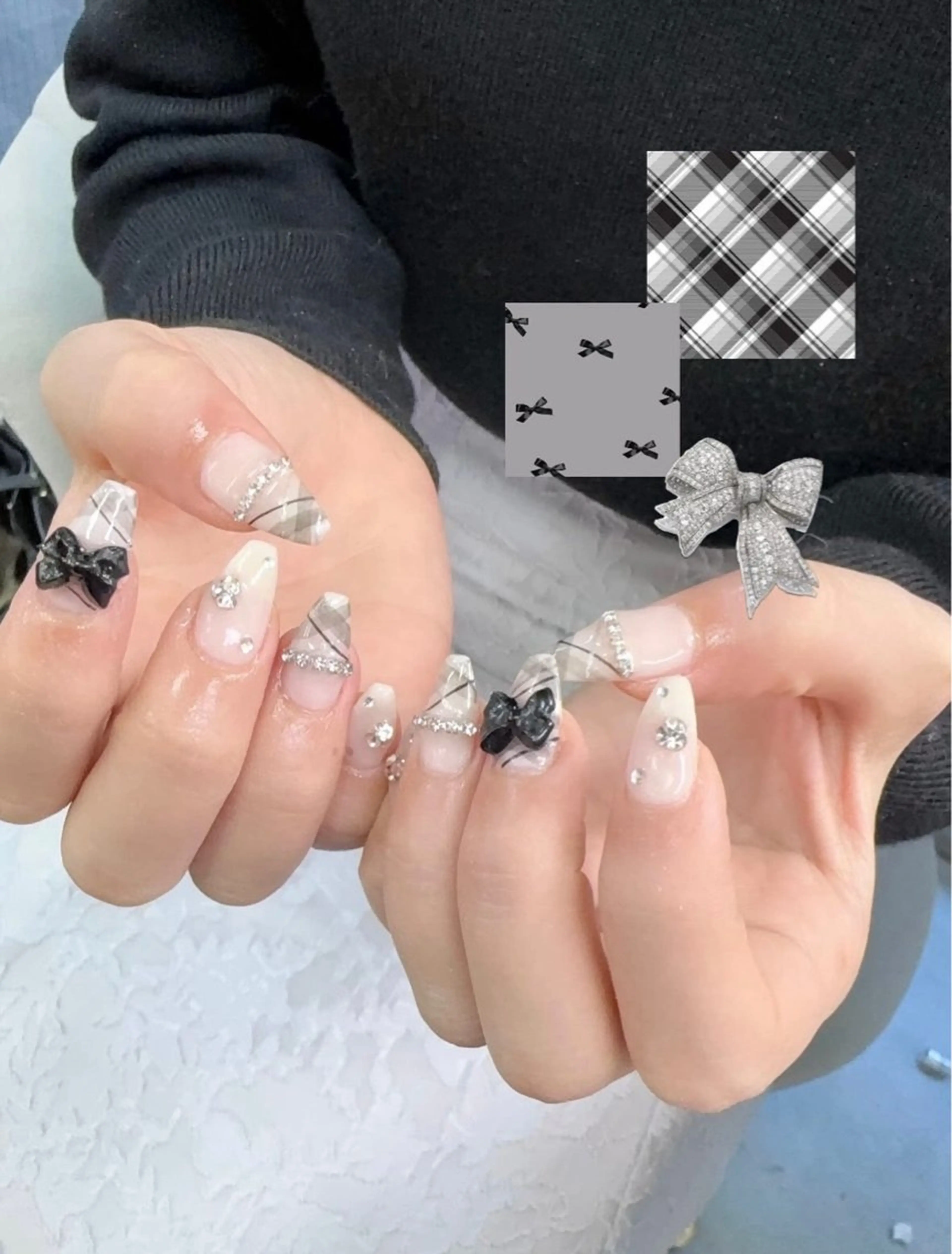 ネイル アートネイル 持ち込み ハンドネイル フットネイル Nailsalon mui.所属・中家 亜紗子のネイルデザイン