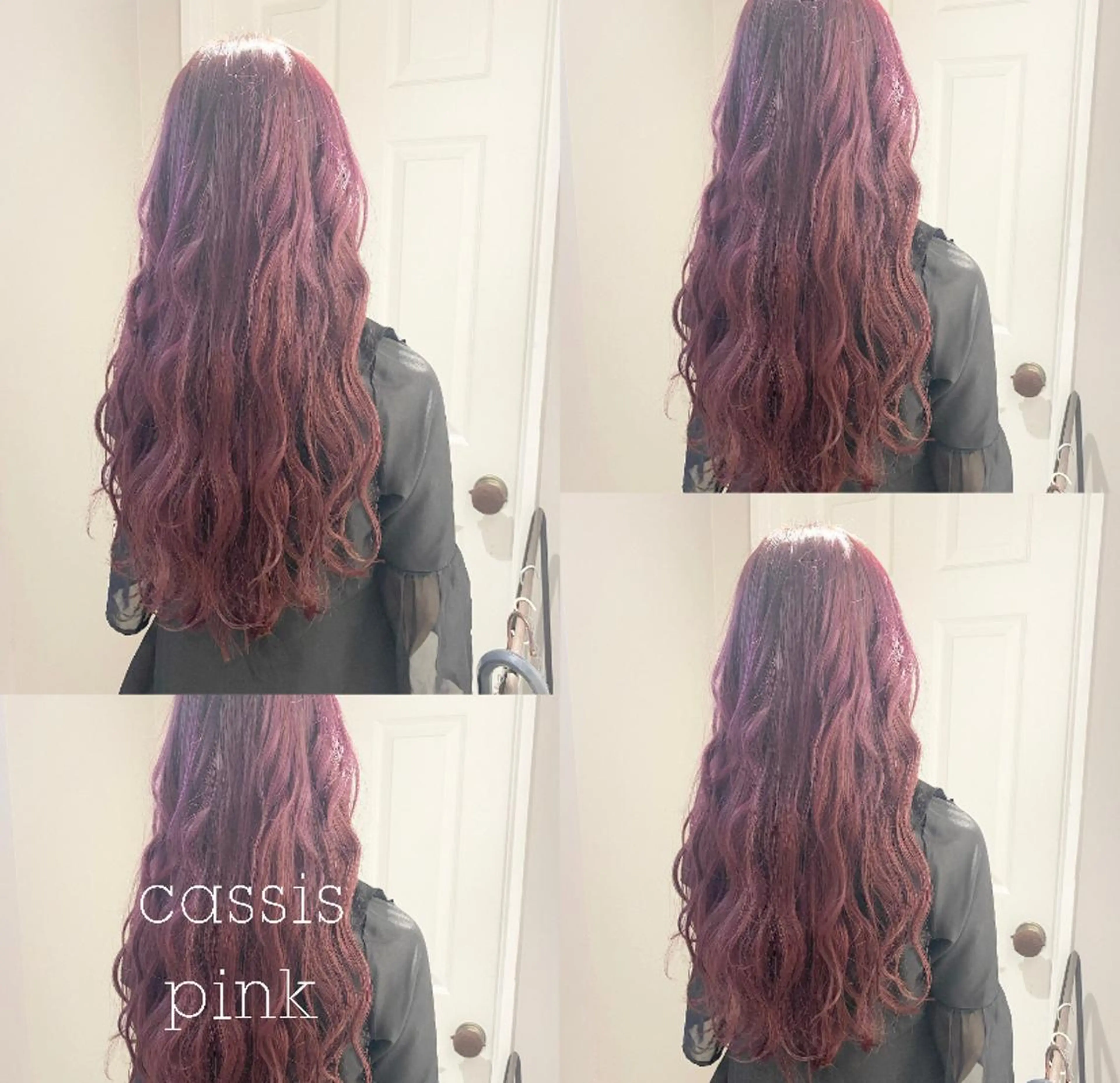 ロング カラー パーマ ヘアアレンジ メンズ キッズ メンズブリーチ ブリーチ RIYA❤︎ Aujuaソムリエのヘアスタイル