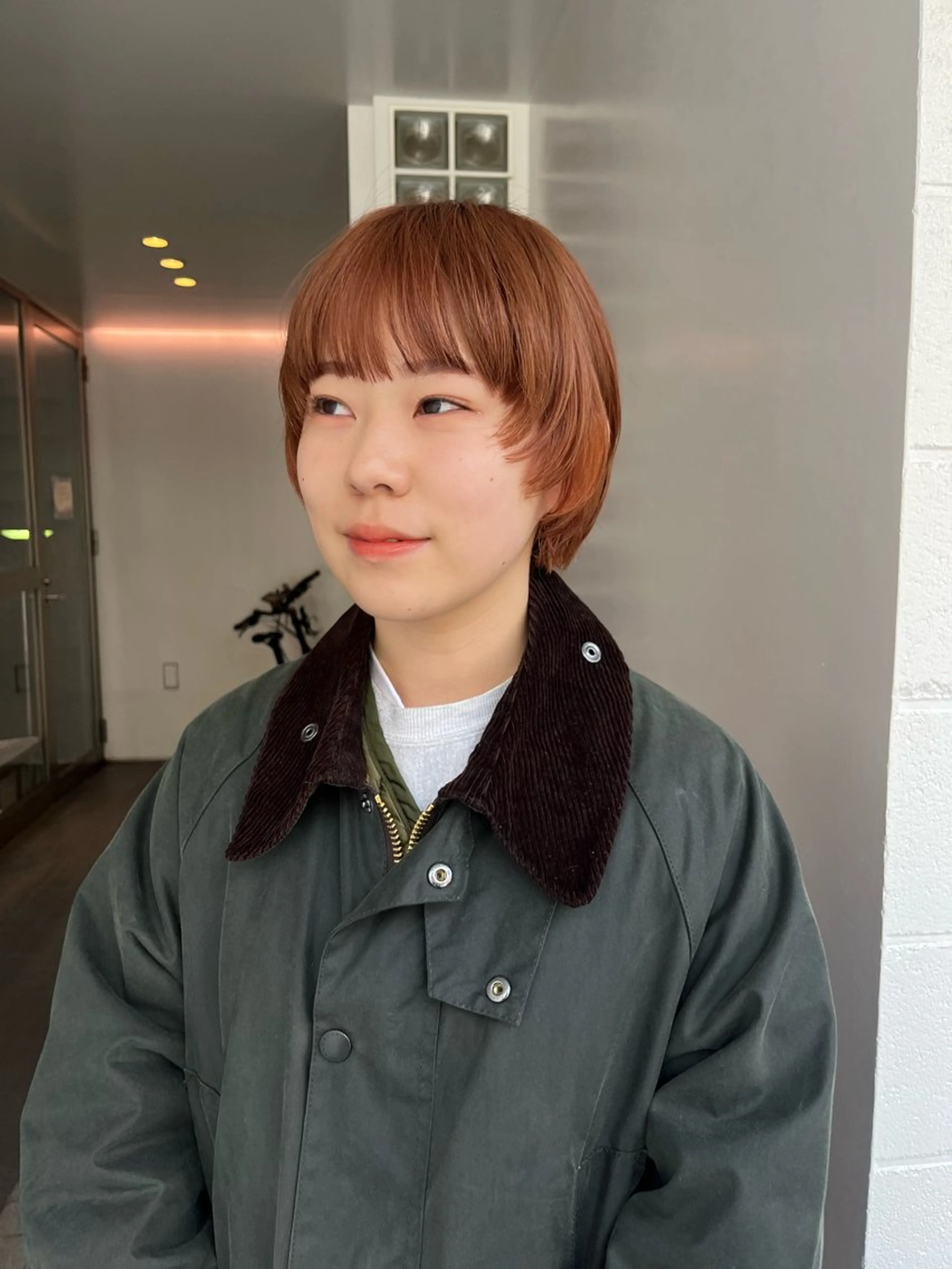 ショート パーマ ボブパーマ/パーマ ウルフパーマのヘアスタイル