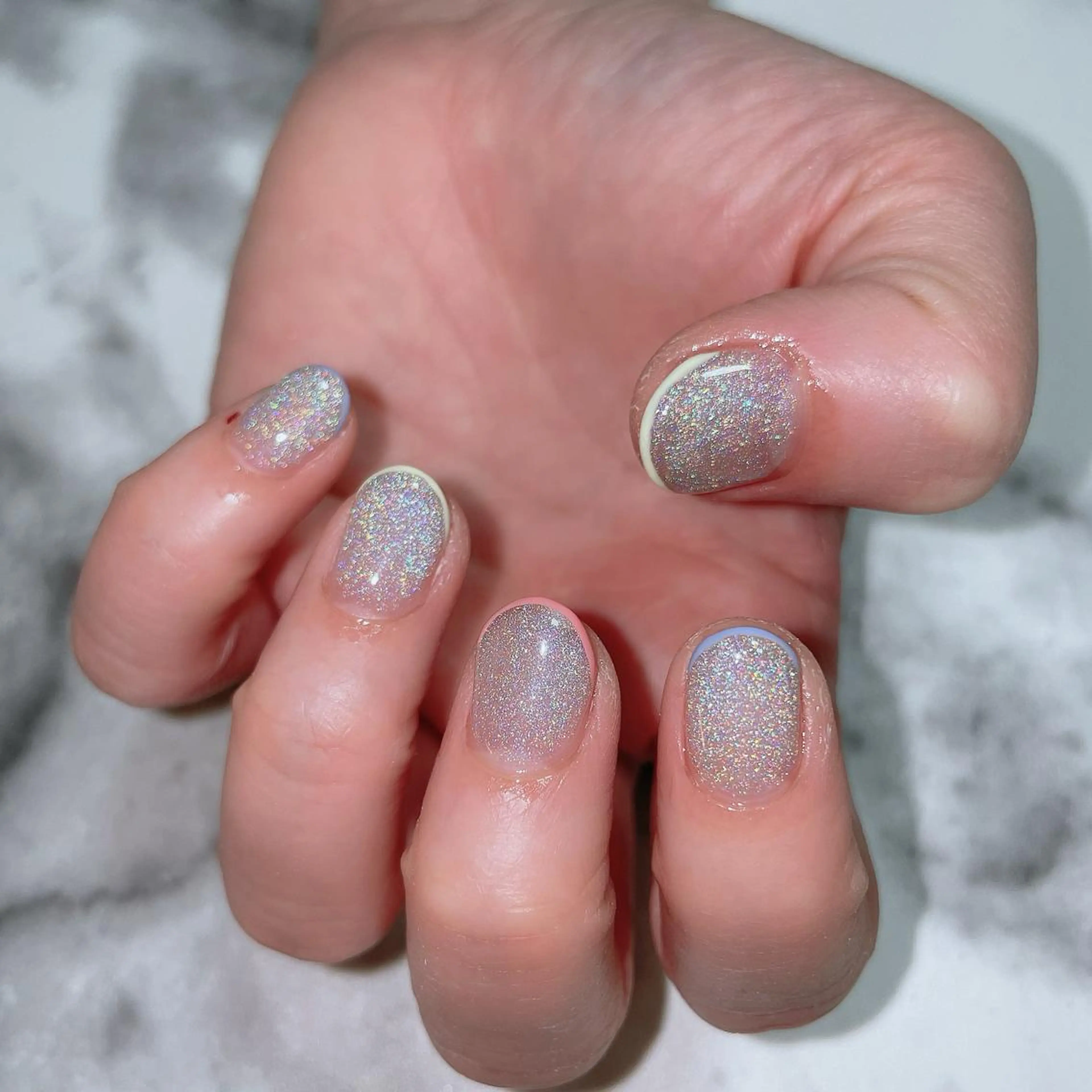 ネイル ジェルネイル マグネットネイル ハンドネイル salon de belnetta所属・kayo 💅のネイルデザイン