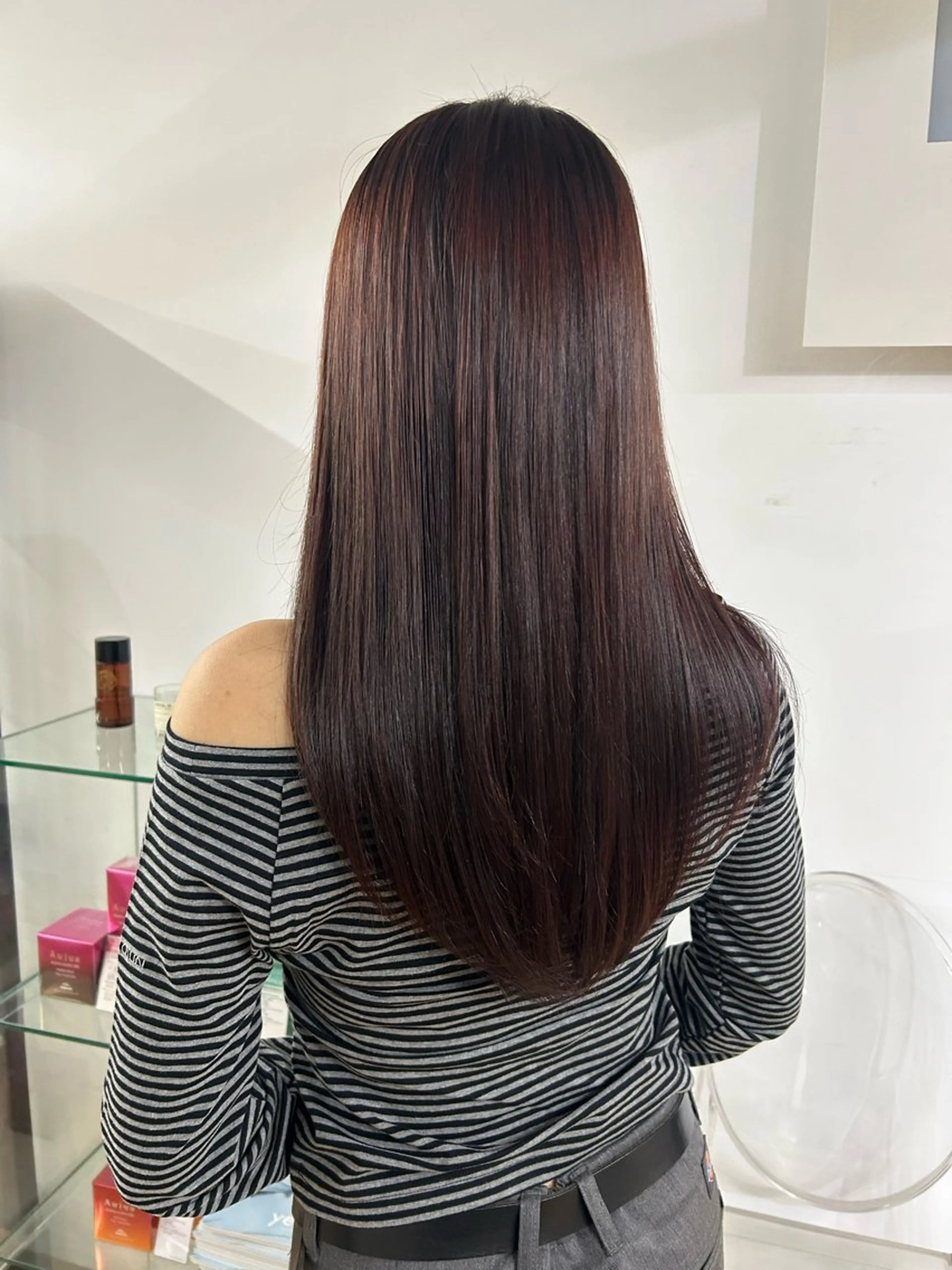 ロング カラー tarte所属・地毛風ストレート🫧 ／艶カラー／イズミのヘアスタイル