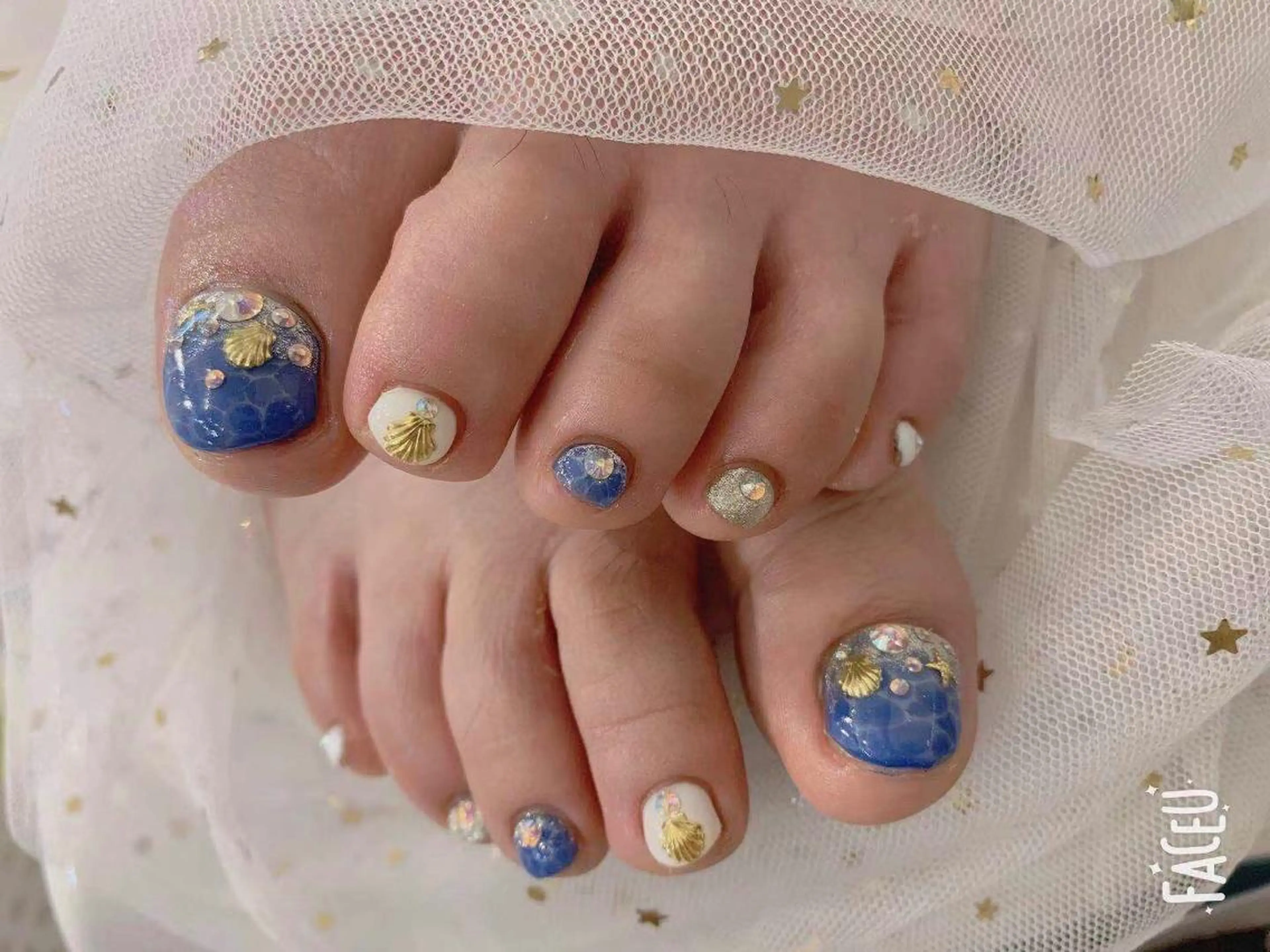 ネイル フットネイル リン リンのネイルデザイン