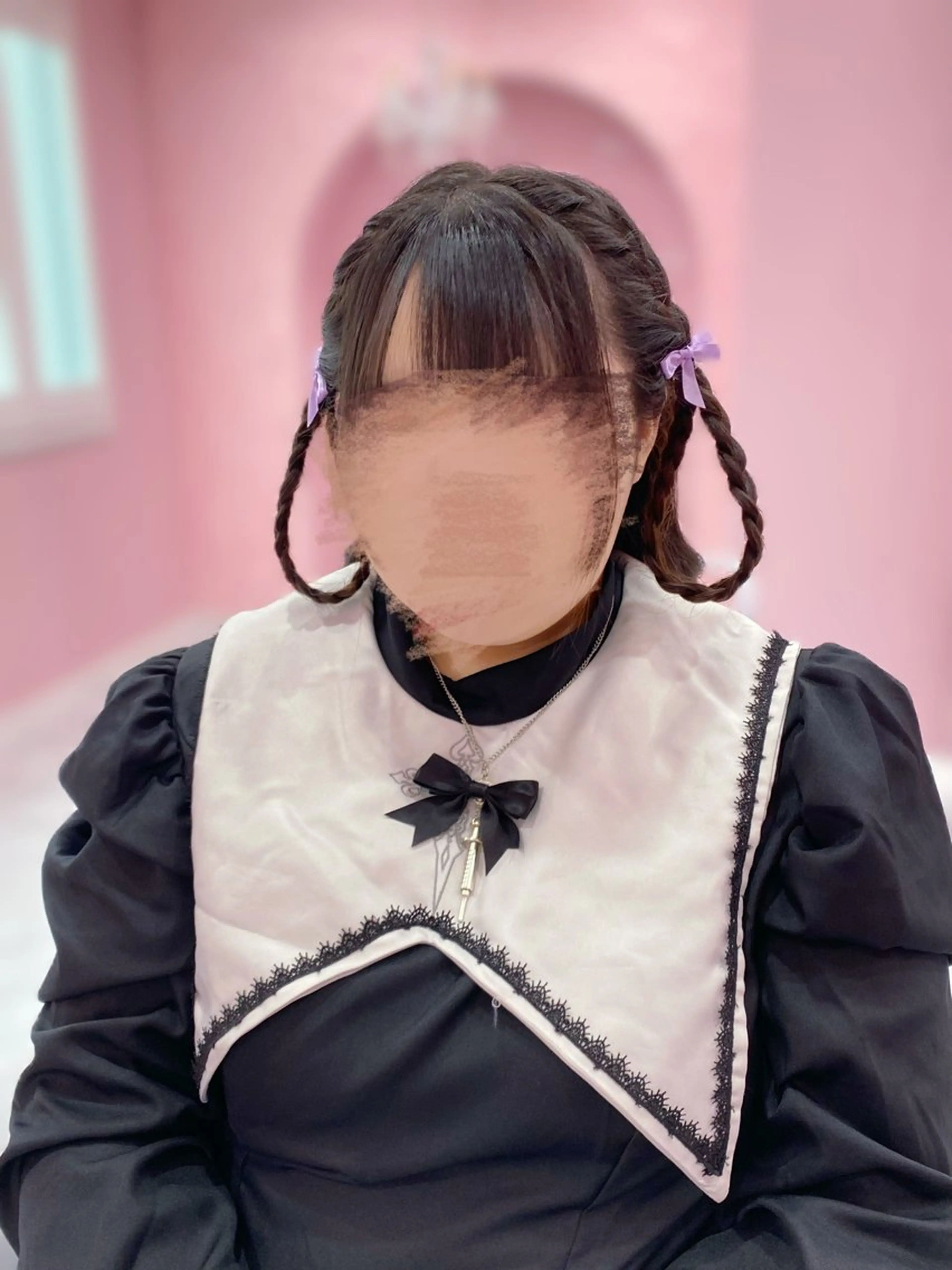 セミロング ヘアアレンジ ヘアセット Set Salon Mémoire by miuprierre所属・推し活🪄🩷 川上 佳奈のヘアスタイル