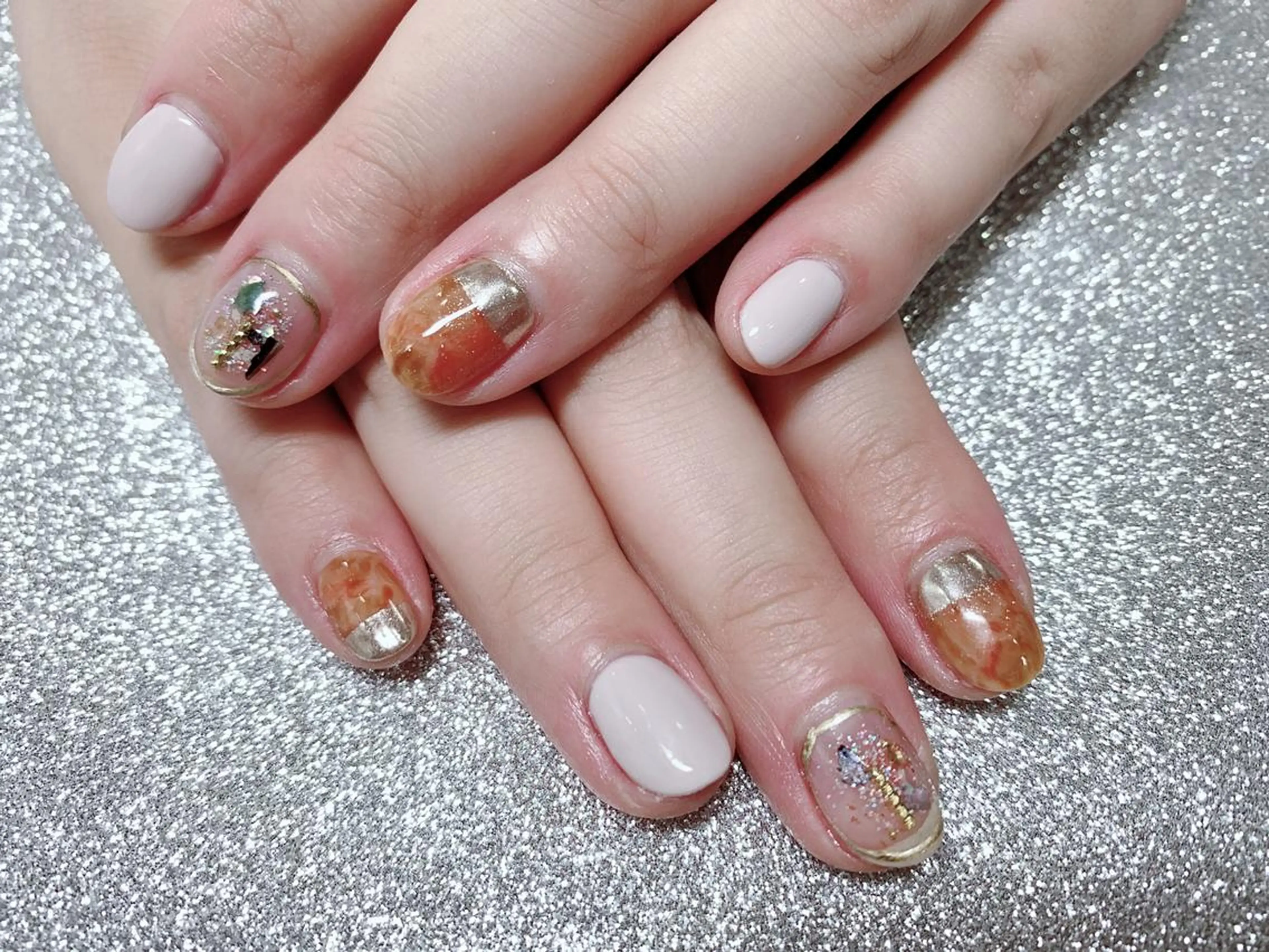 ネイル AB マツエクネイルサロンのネイルデザイン