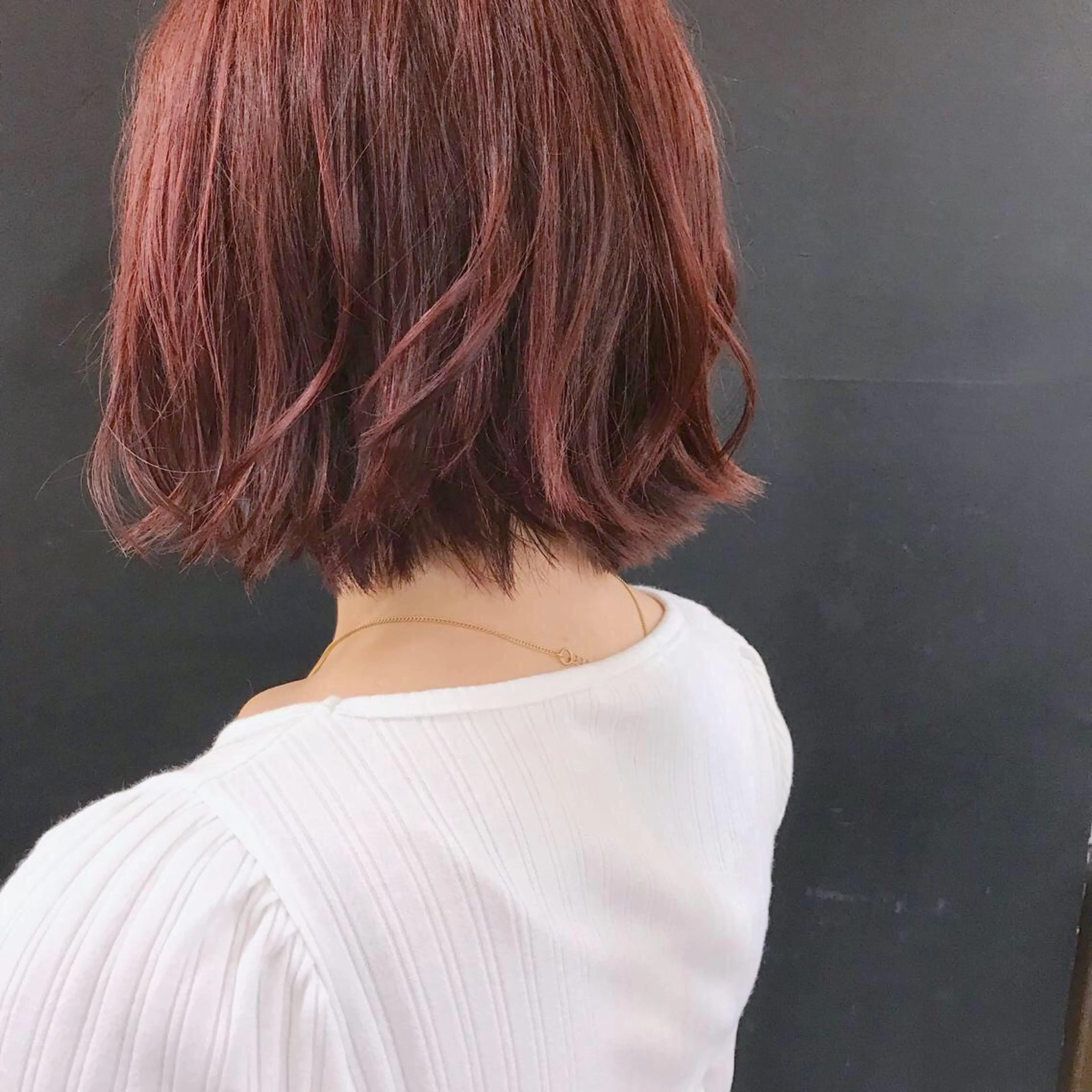 ショート カット ヘアカラー トリートメント 艶髪color💎髪 質改善ストレート大吉のヘアスタイル