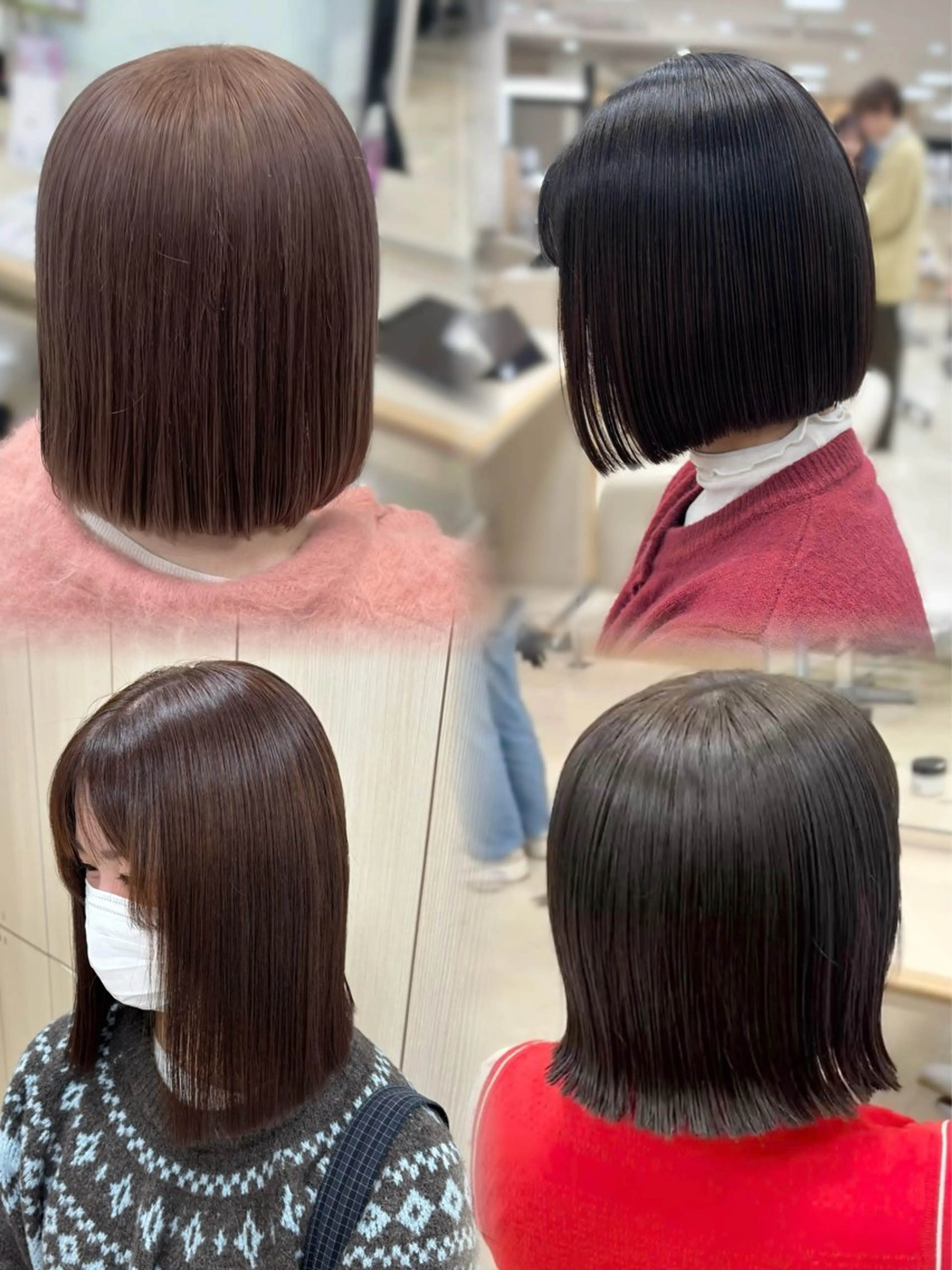 ミディアム カット ボブ ·˖Reika·˖✩のヘアスタイル