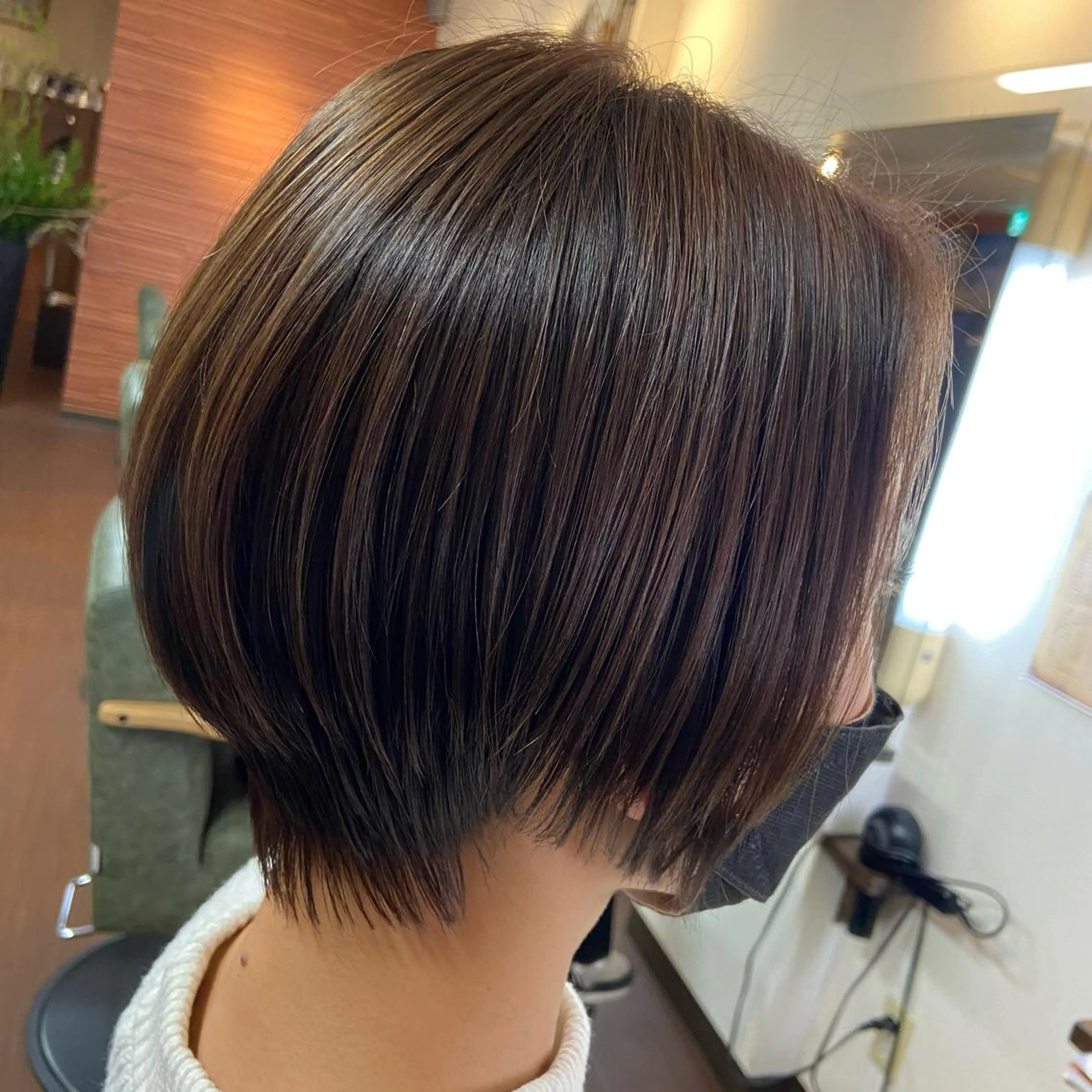 ショート カラー 透明感カラー ハイライトカラー パープルカラー ハイライト インナーカラー指名 No.1菊池柊真のヘアスタイル