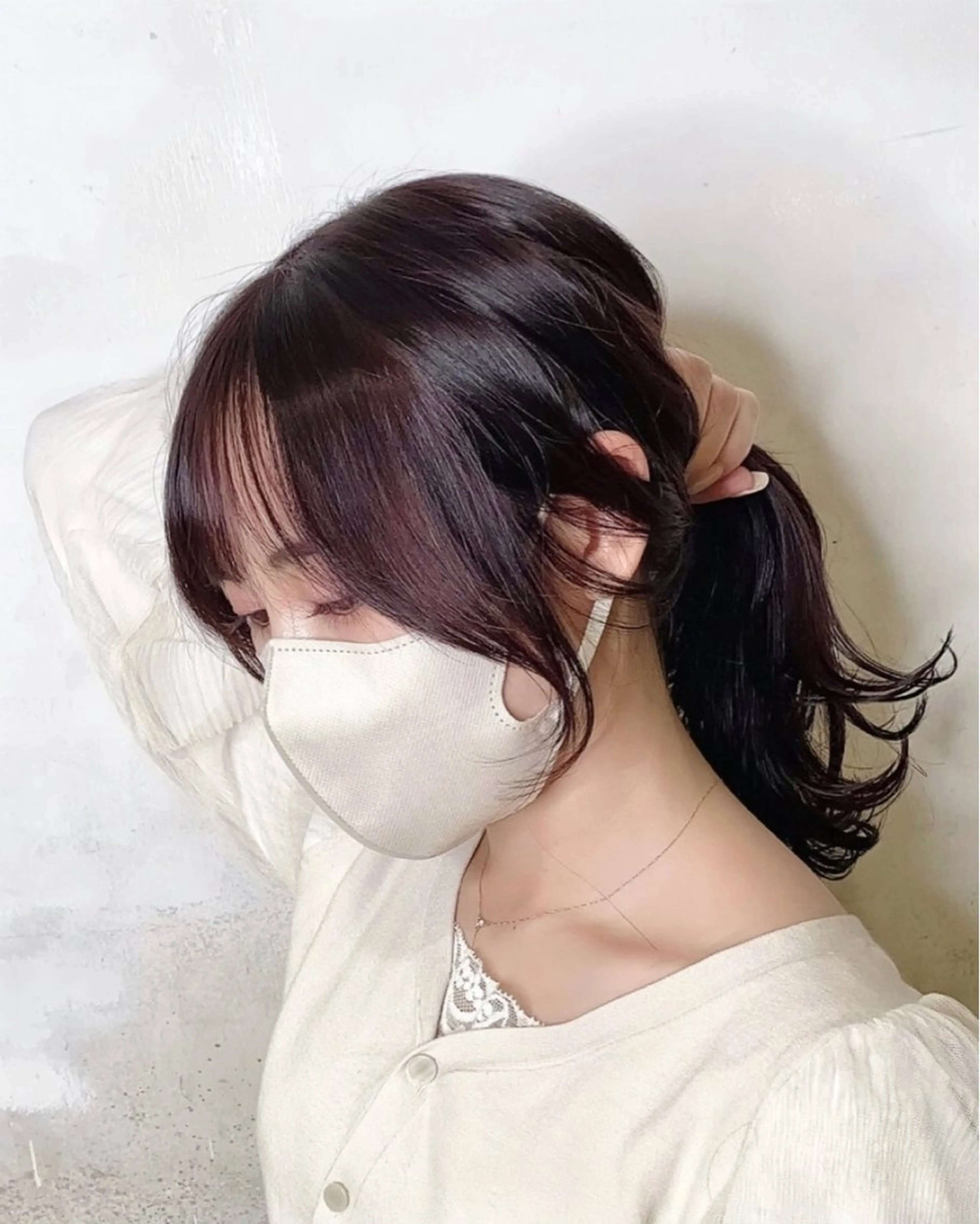 ロング カラー カット 高槻No.1🇰🇷 韓国ヘア　橋口陽太のヘアスタイル