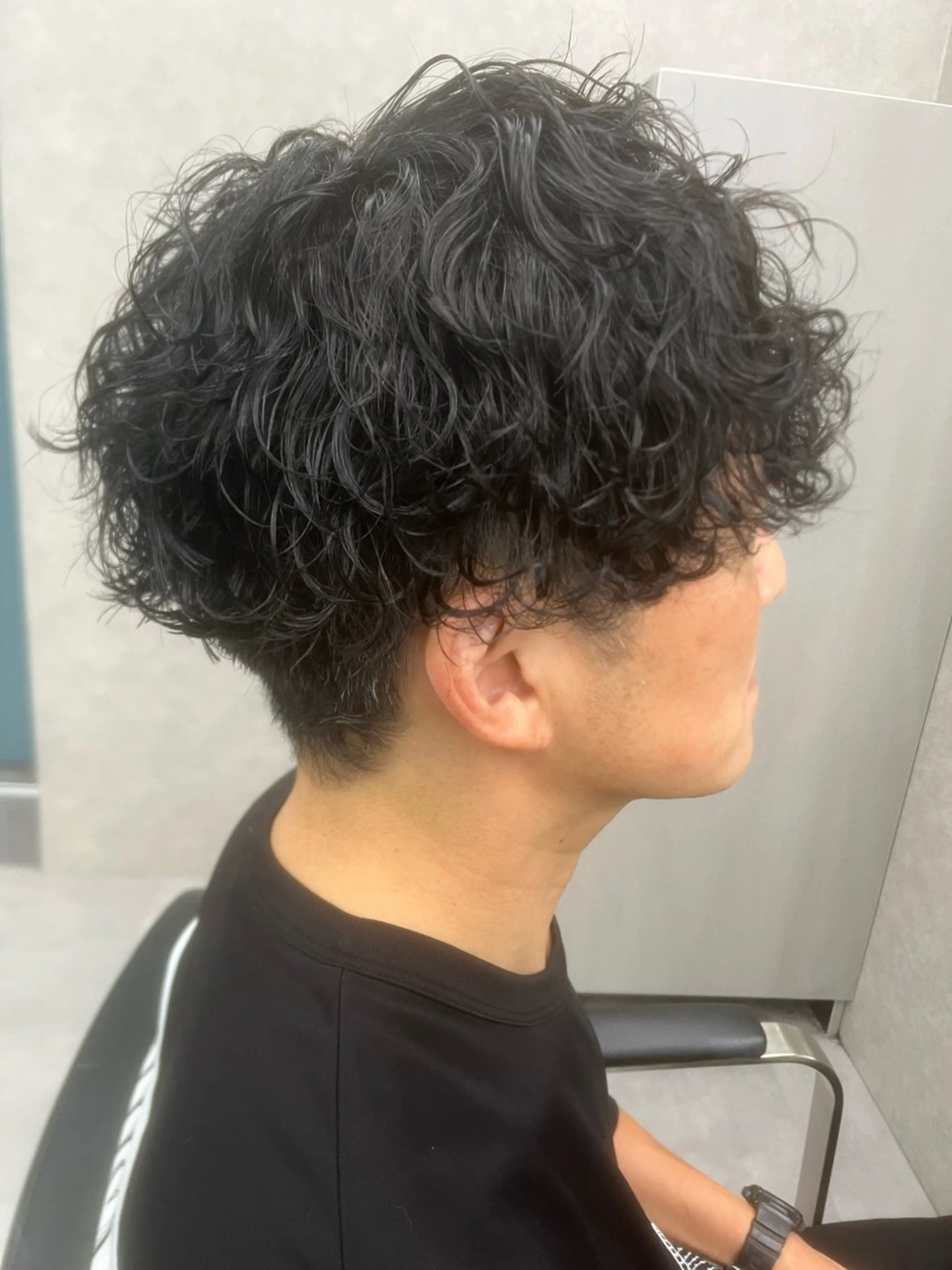 パーマ メンズ メンズパーマ 波巻きパーマ カット パーマ トリートメント rawr hair rim所属・年末クーポン/ Rim店長 栗原柊のヘアスタイル