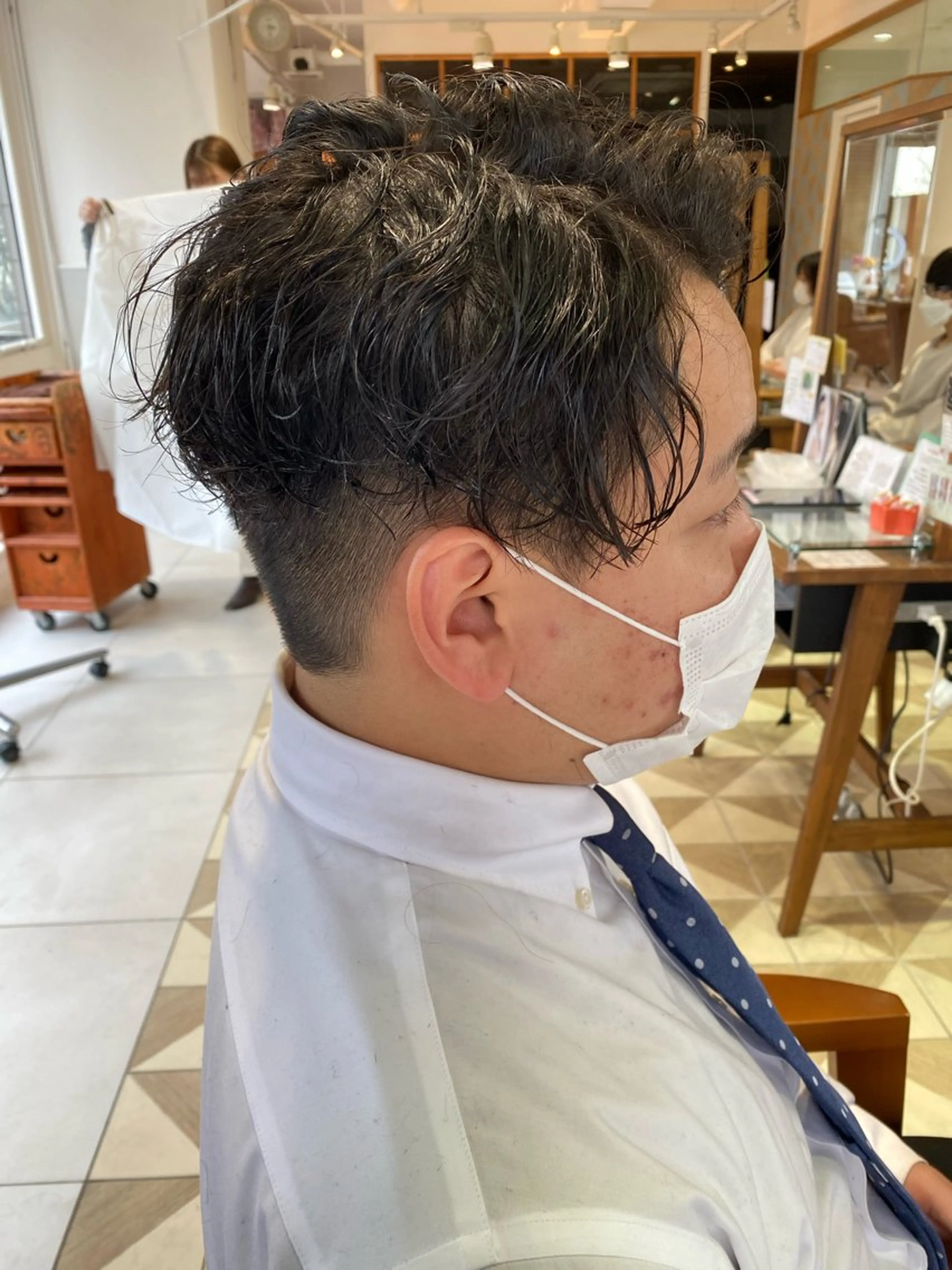 カラー パーマ ヘアアレンジ メンズ カット パーマ メンズパーマの巨匠 鈴木純のヘアスタイル