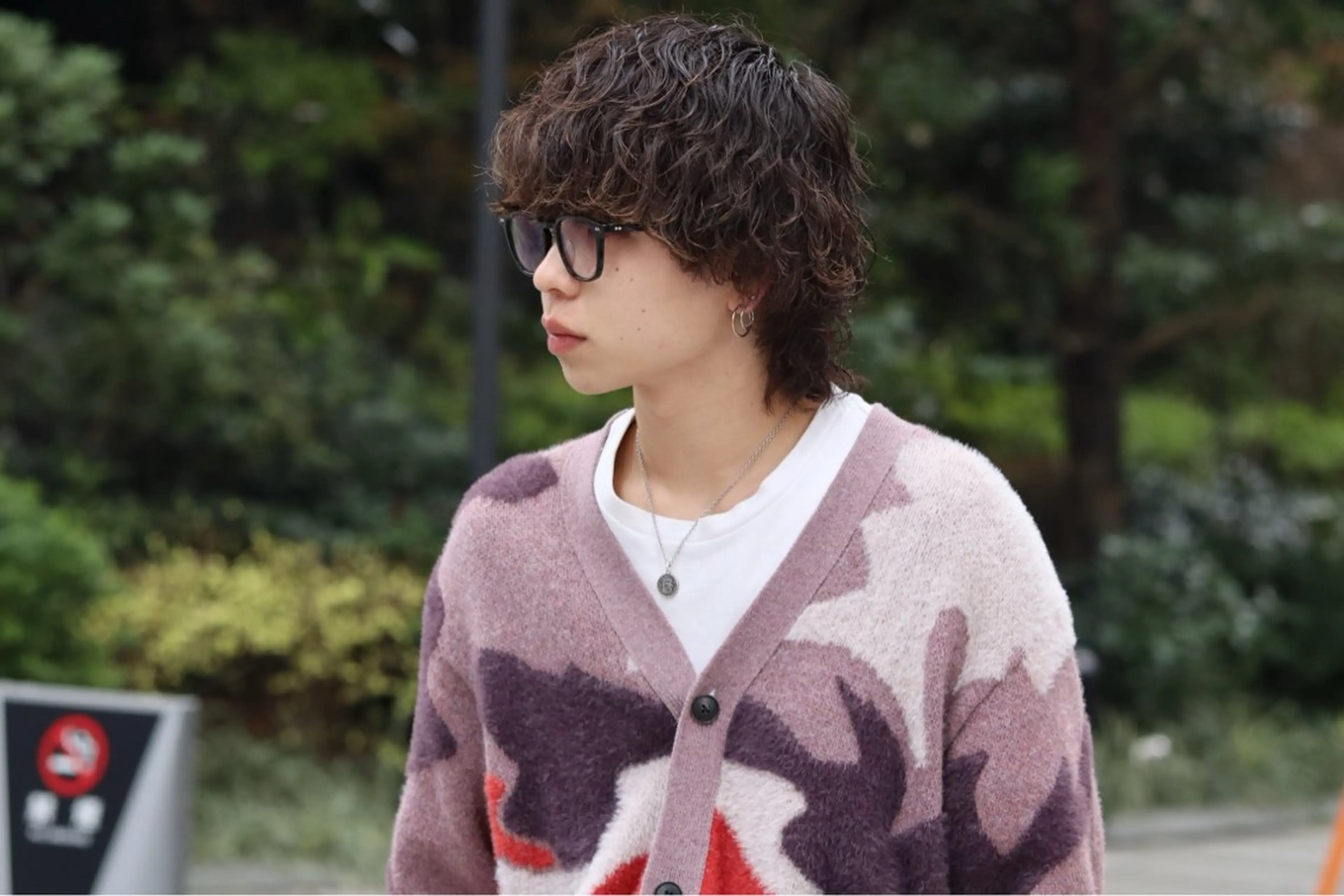 ショート パーマ メンズ カット パーマ トリートメント ヘアセット サロンズ内B区画所属・新宿メンズ専門 メンズパーマ特化のヘアスタイル