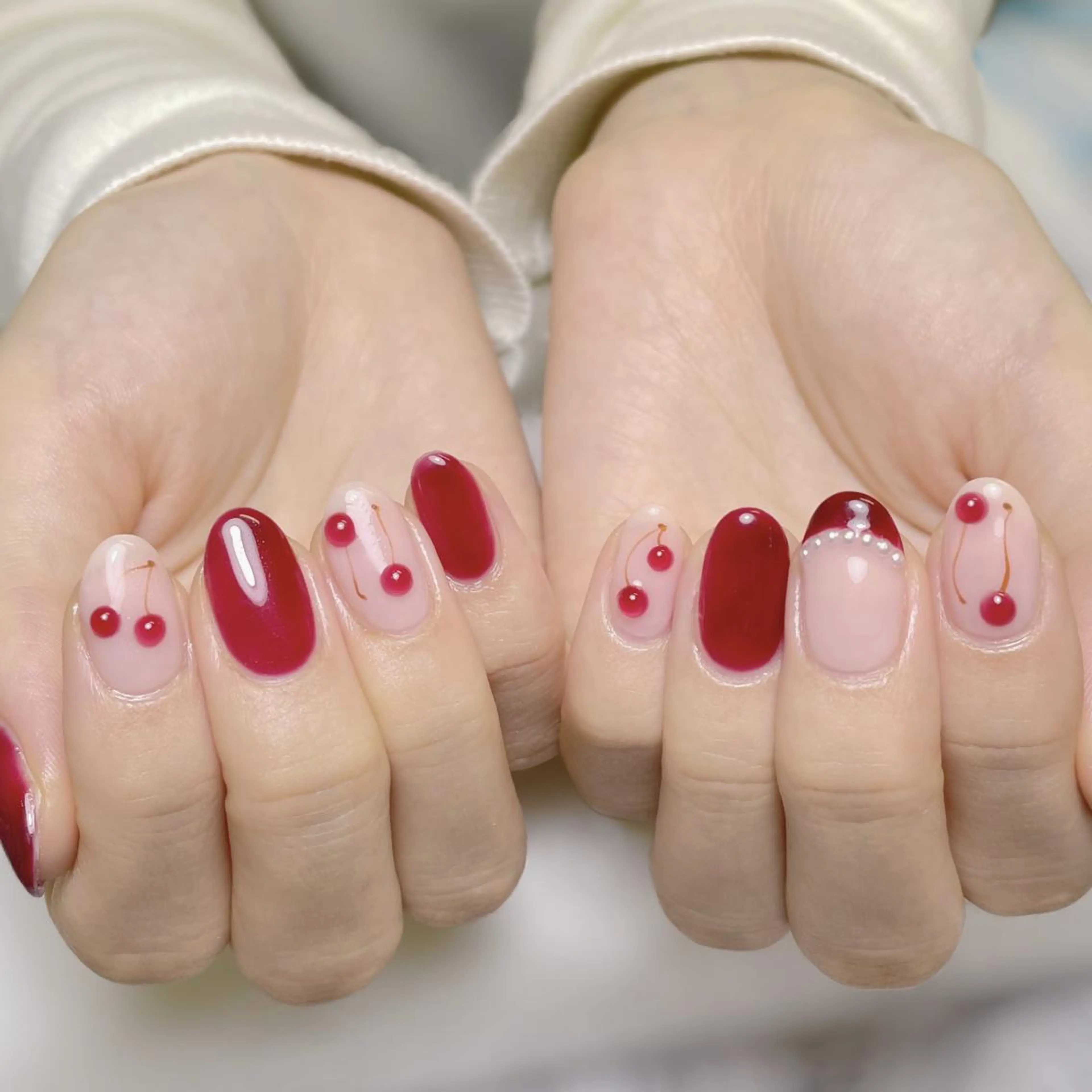 ネイル DEMAIN- 🌹のネイルデザイン