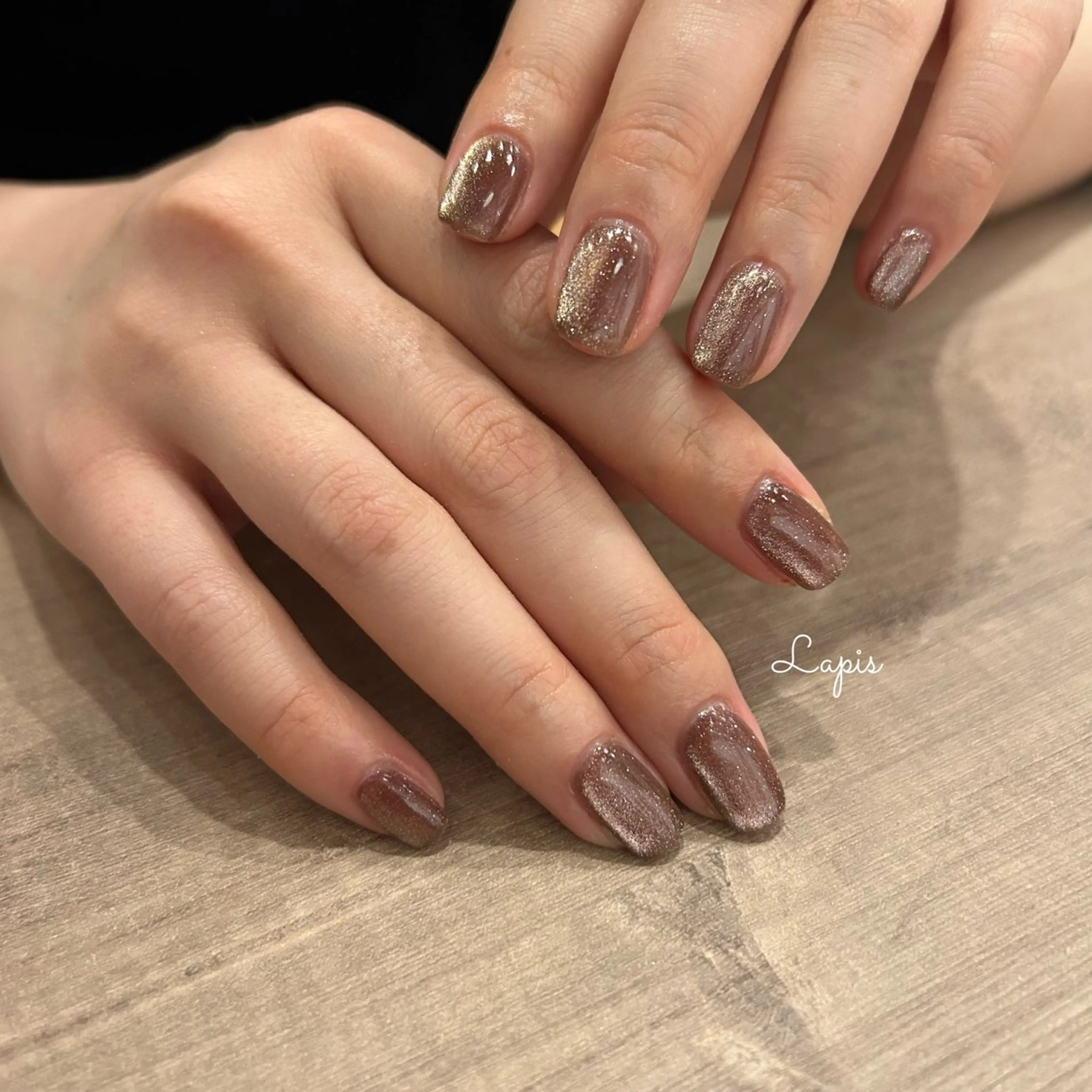 ネイル マグネットネイル ハンドネイル Lapis *のネイルデザイン