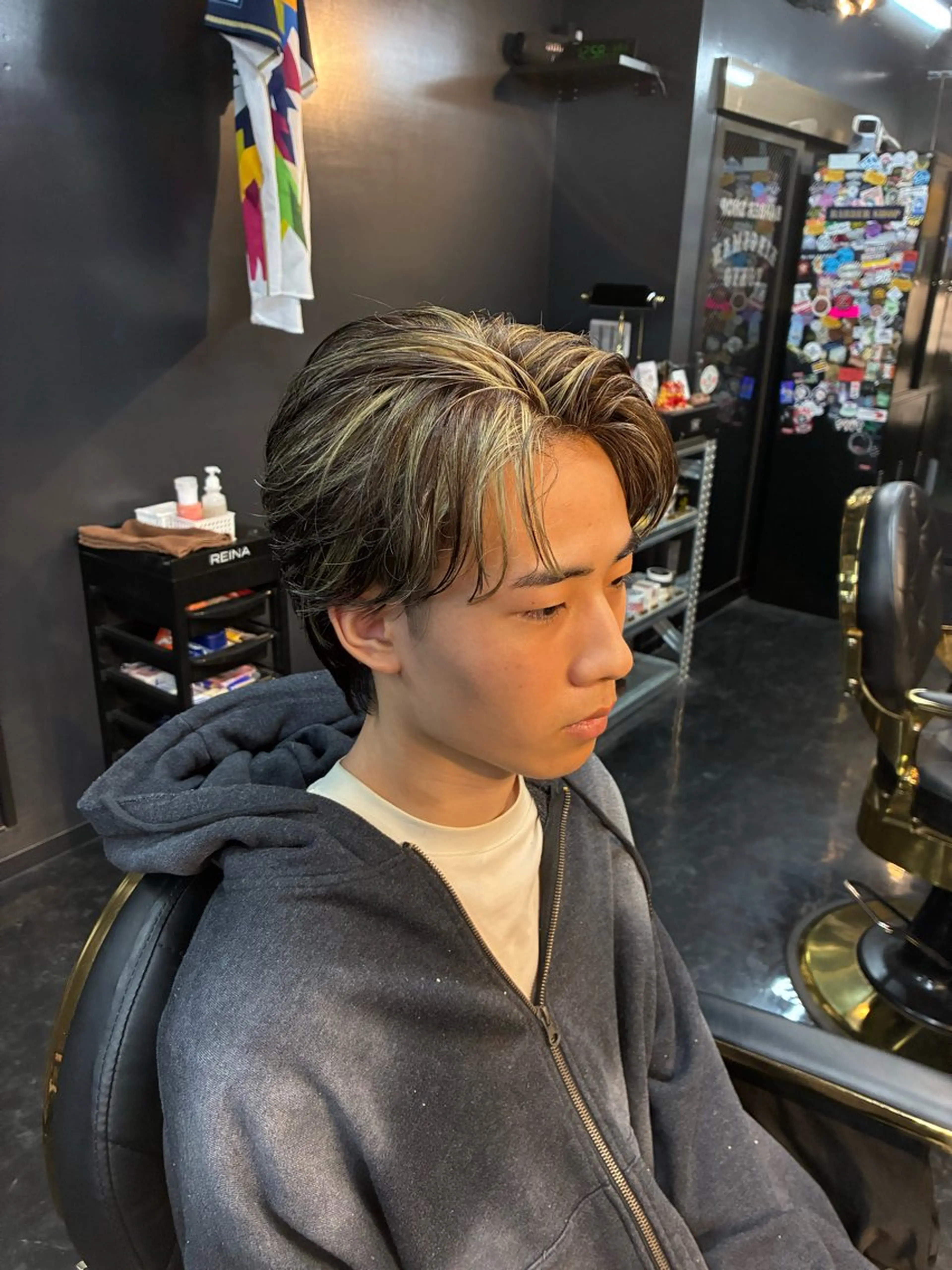 ミディアム カット KINGSMAN TOKYO 立川北口店所属・大澤 亜論のヘアスタイル