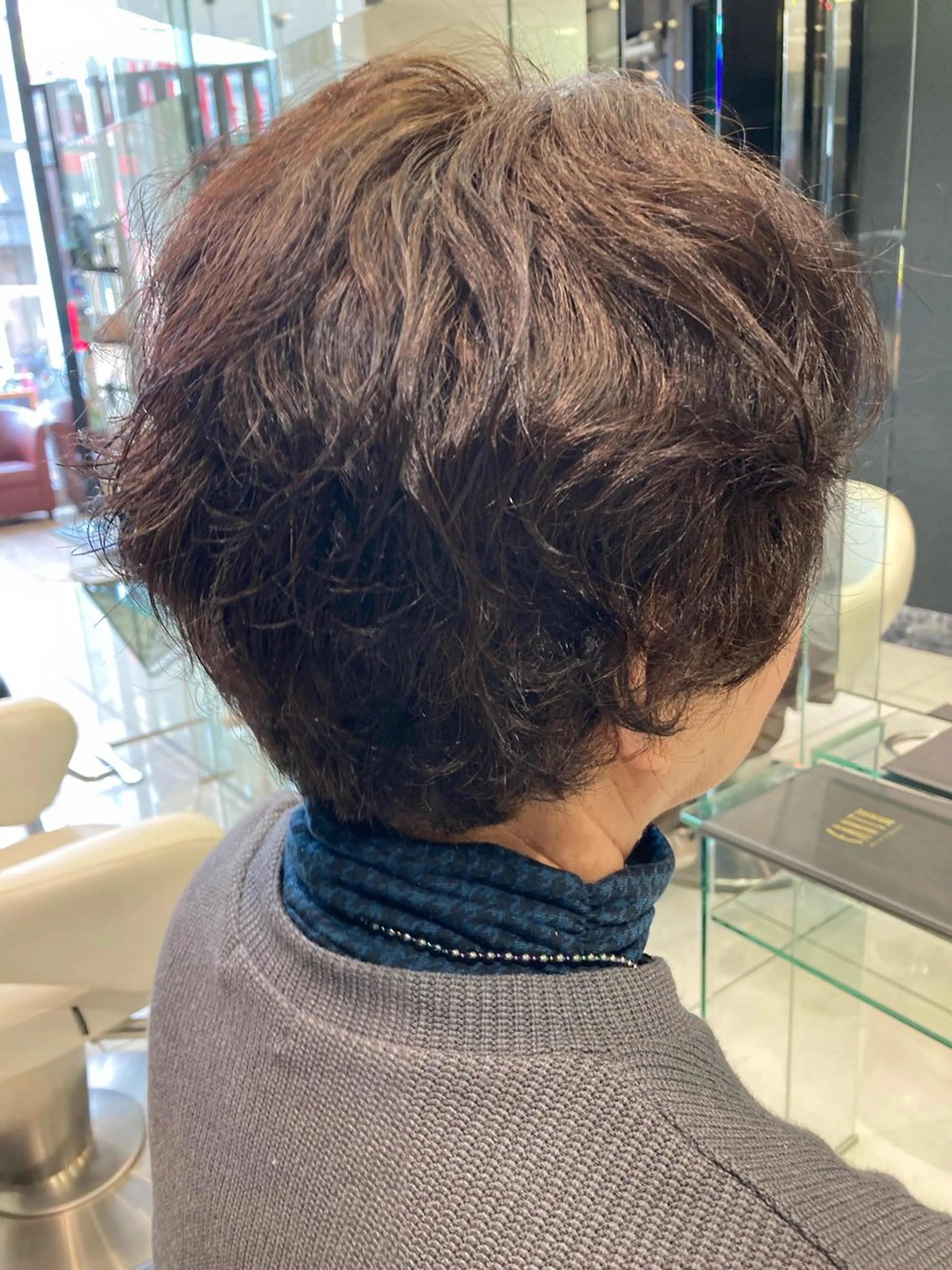 ショート パーマ 田畑 福恵のヘアスタイル