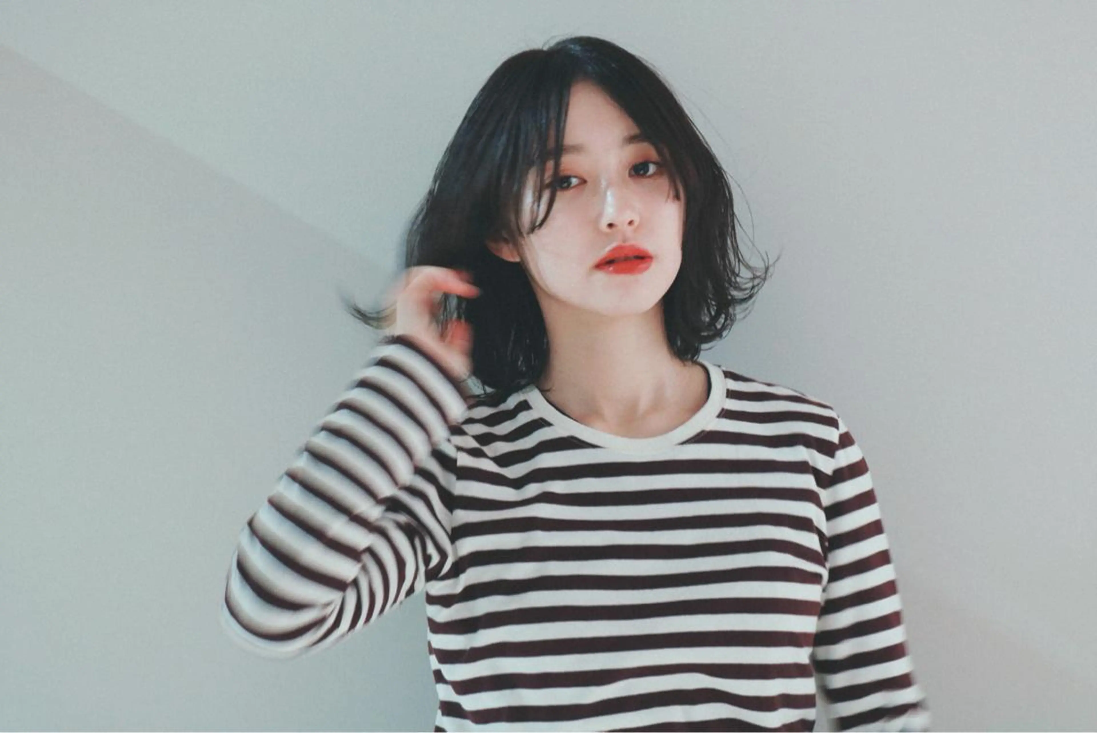 ミディアム カラー パーマ カット ヘアカラー トリートメント ooit所属・ooit 【オーイット】のヘアスタイル