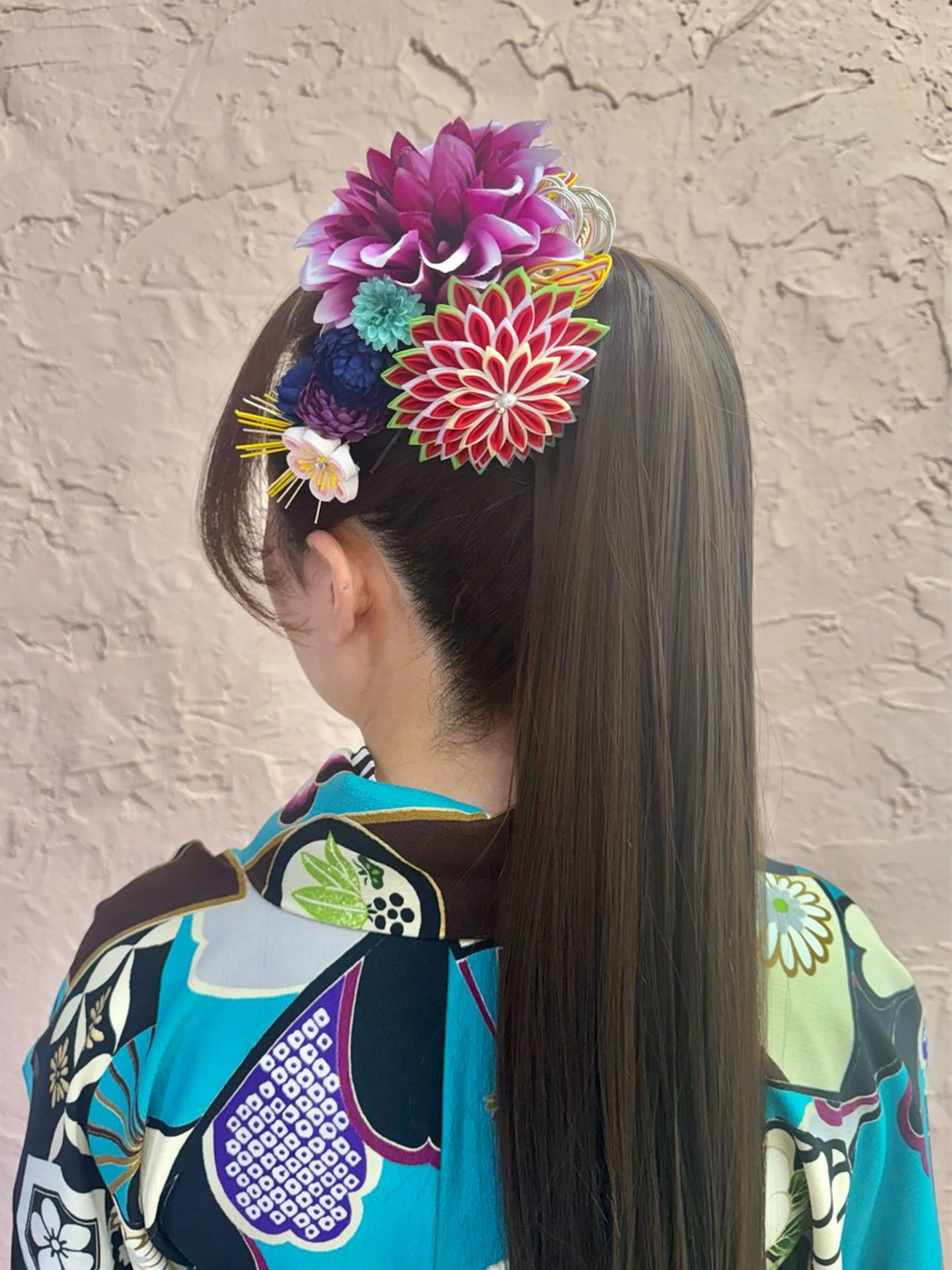 ヘアアレンジ 着付け オタク美容師☃️🩵 アレンジ/メンズのヘアスタイル