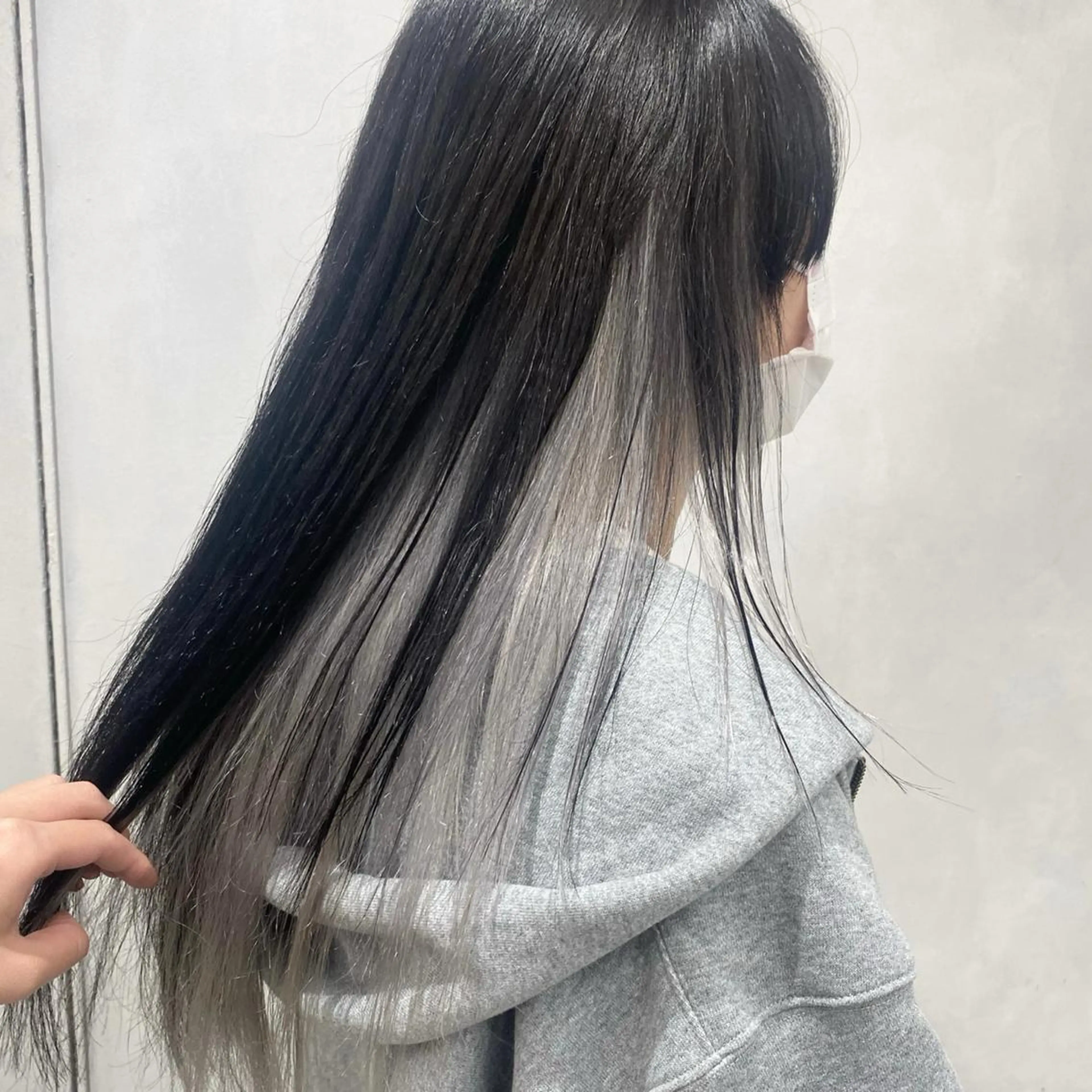 ロング カラー カット ヘアカラー トリートメント デザインカラー/パー マ🦖外岡咲希🦖のヘアスタイル