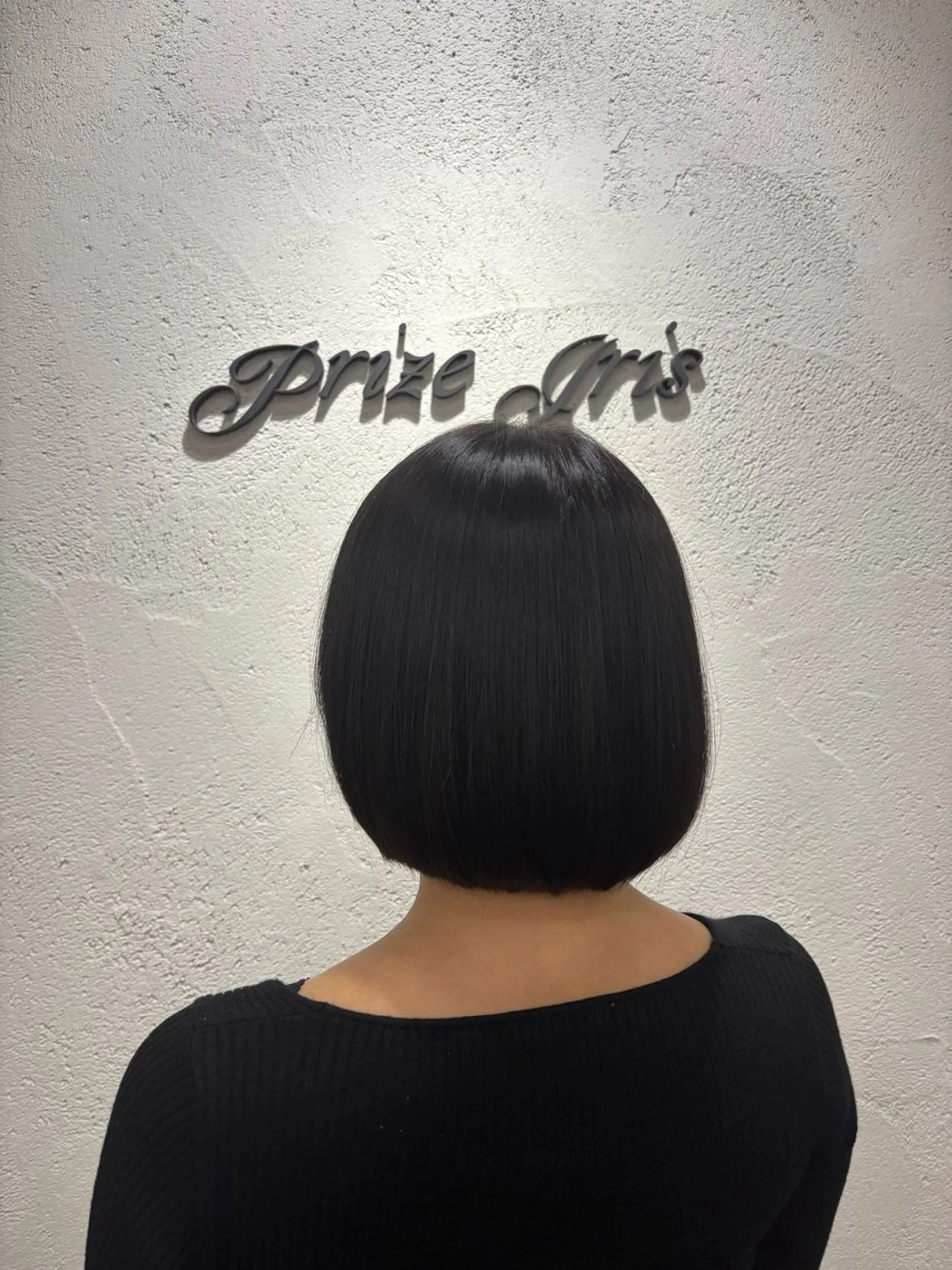 ミディアム ボブ 🍑メンズカット 透明感カラーもえ🍑のヘアスタイル