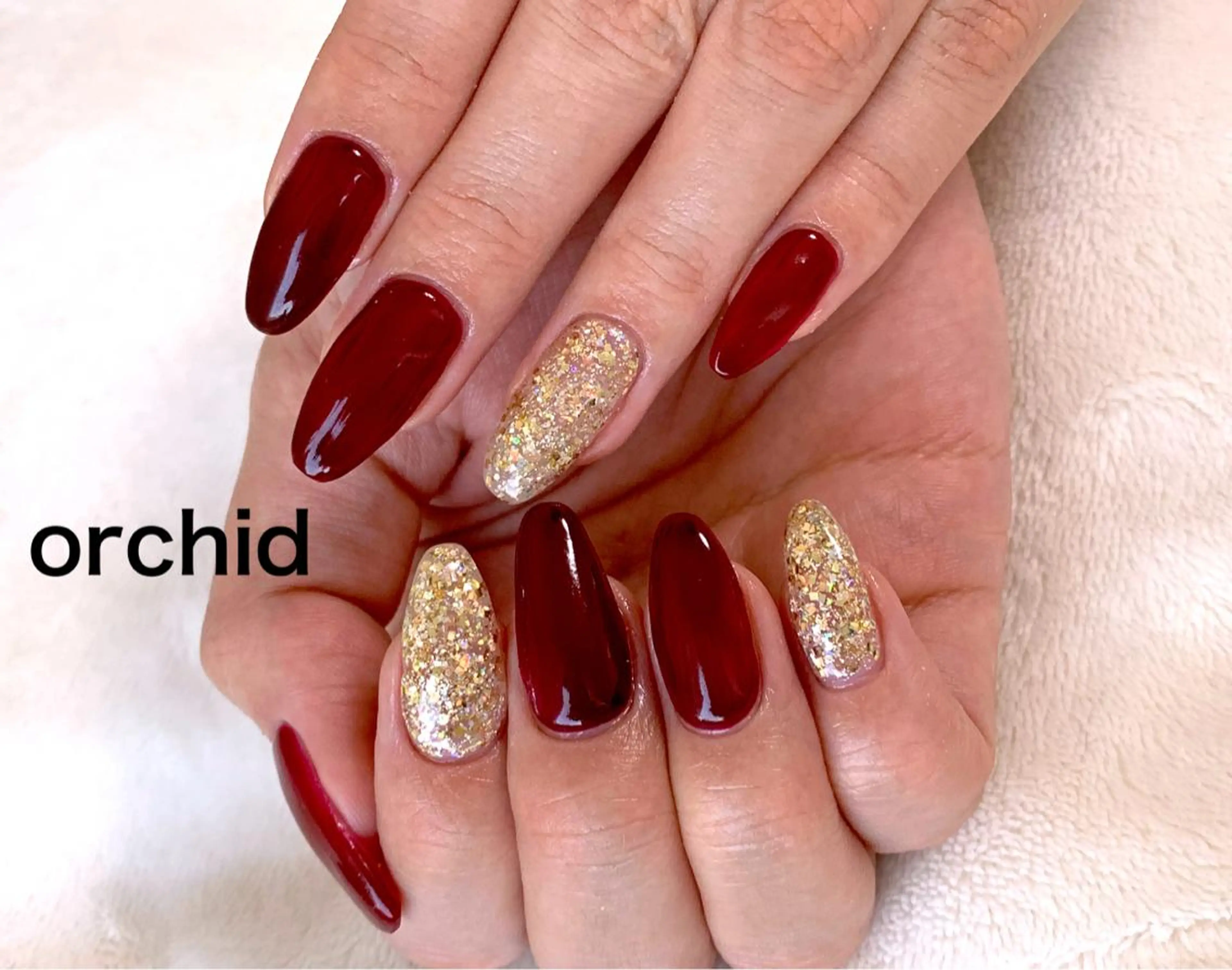 ネイル orchid ♡オーキッドのネイルデザイン