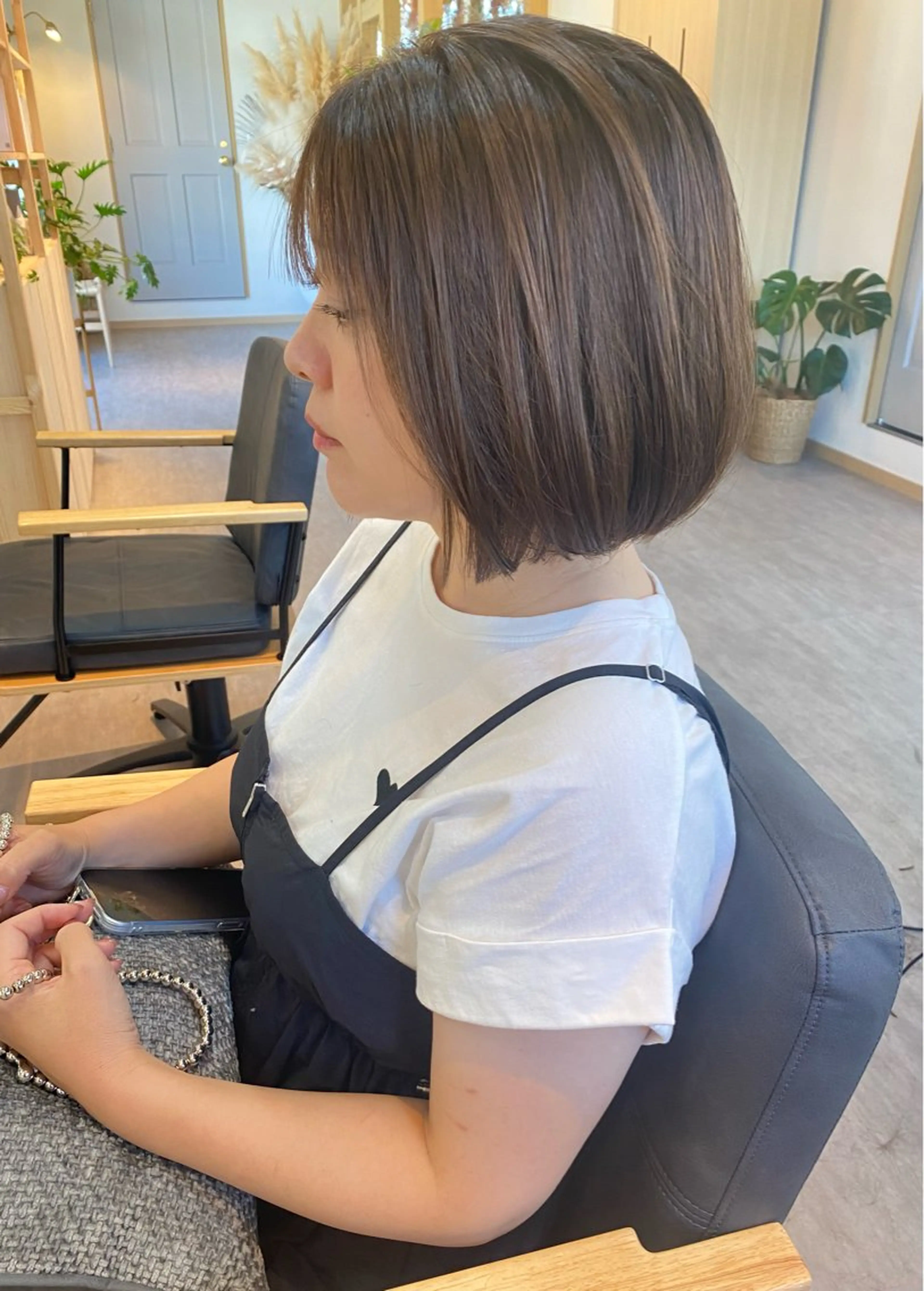 ショート カラー カット ヘアカラー トリートメント SORA.桂川店所属・内野 友貴のヘアスタイル