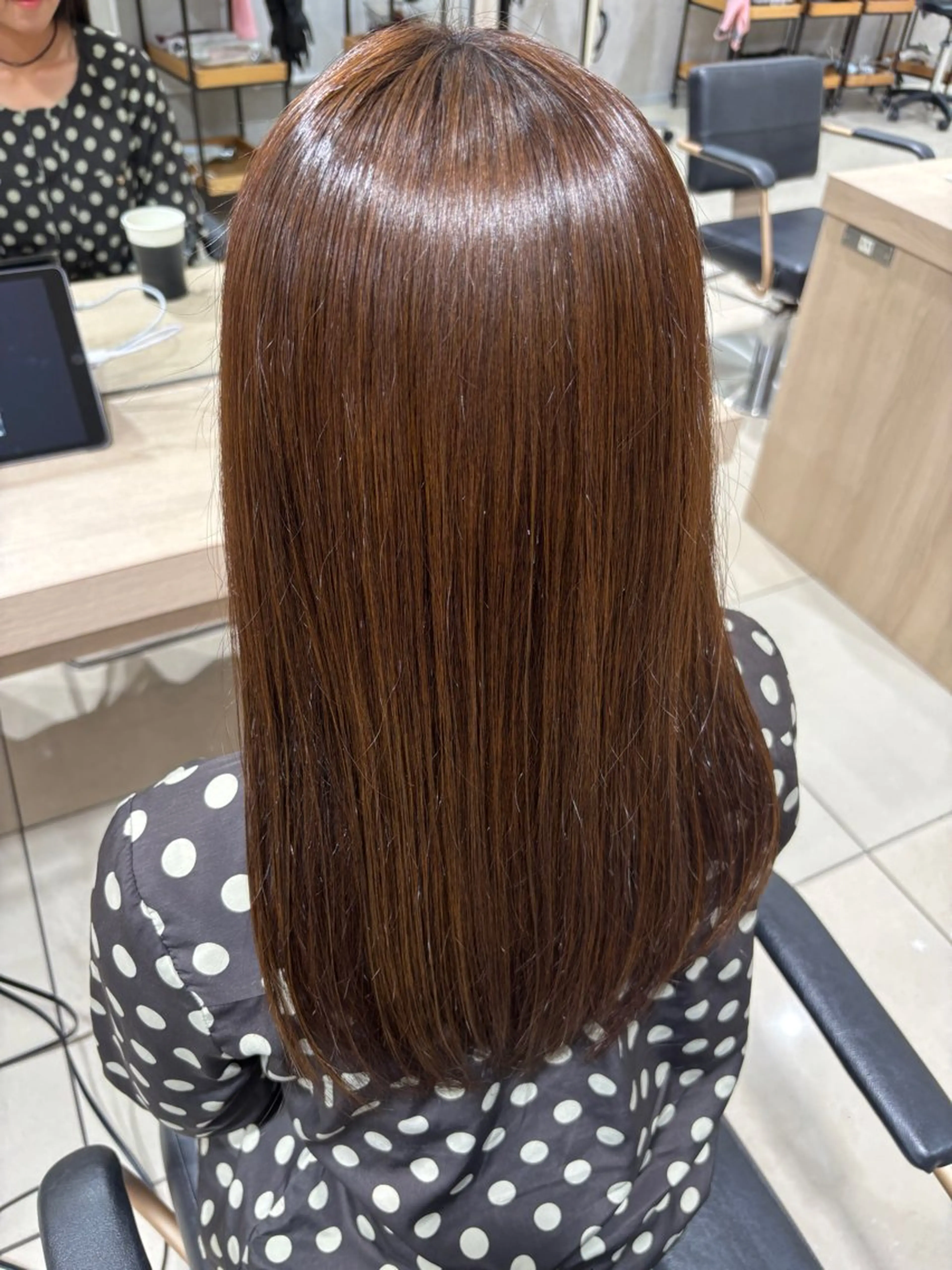 ロング 🍒カラー/縮毛🍒 こばるのヘアスタイル