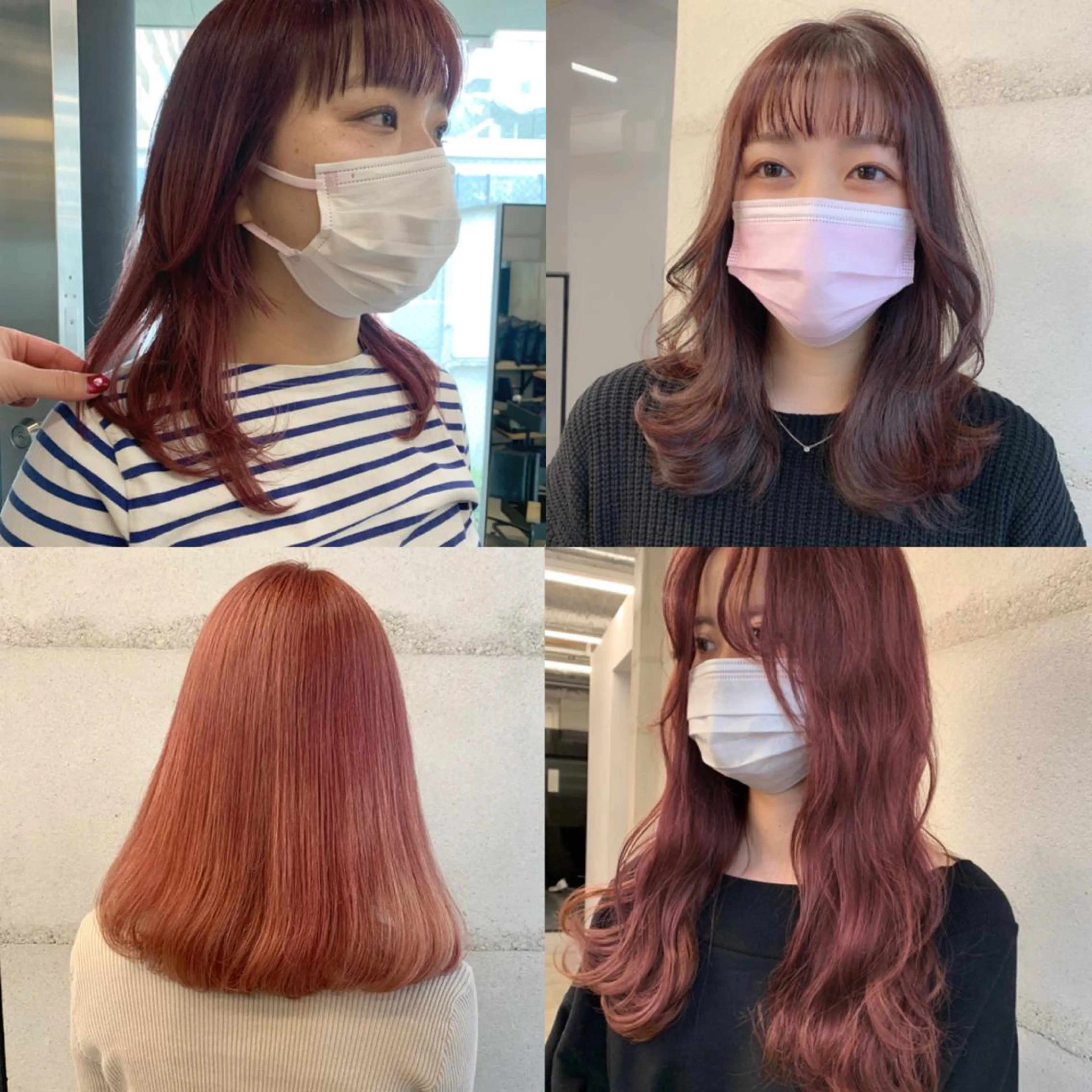 ミディアム カラー 透明感/オリーブ/ グレージュ/YUKAのヘアスタイル