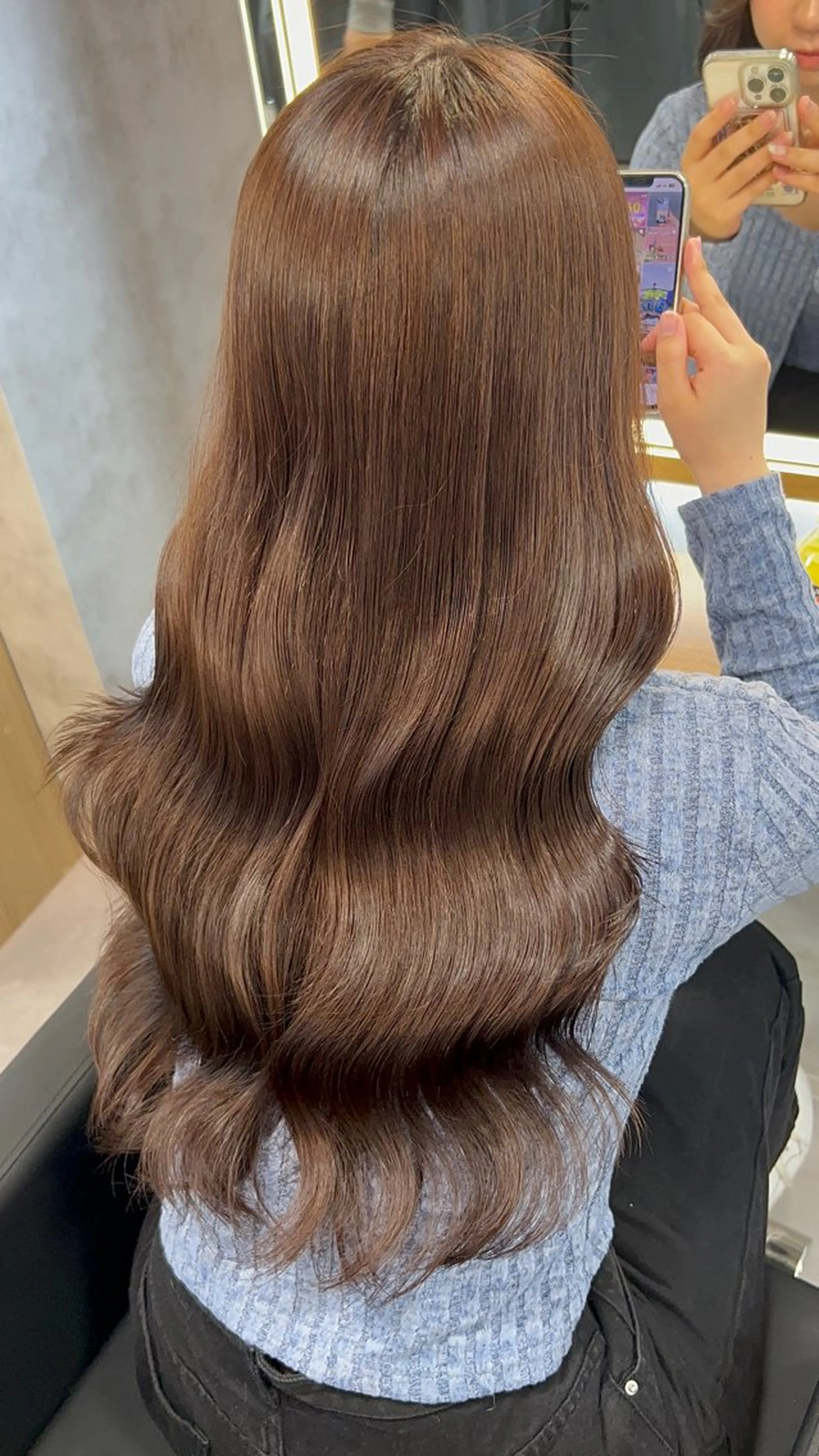 カラー ブリーチ ブラウンカラー 透明感カラー ブリーチなしカラー ヘアカラー ブリーチなしの達人 🇰🇷KAITOのヘアスタイル