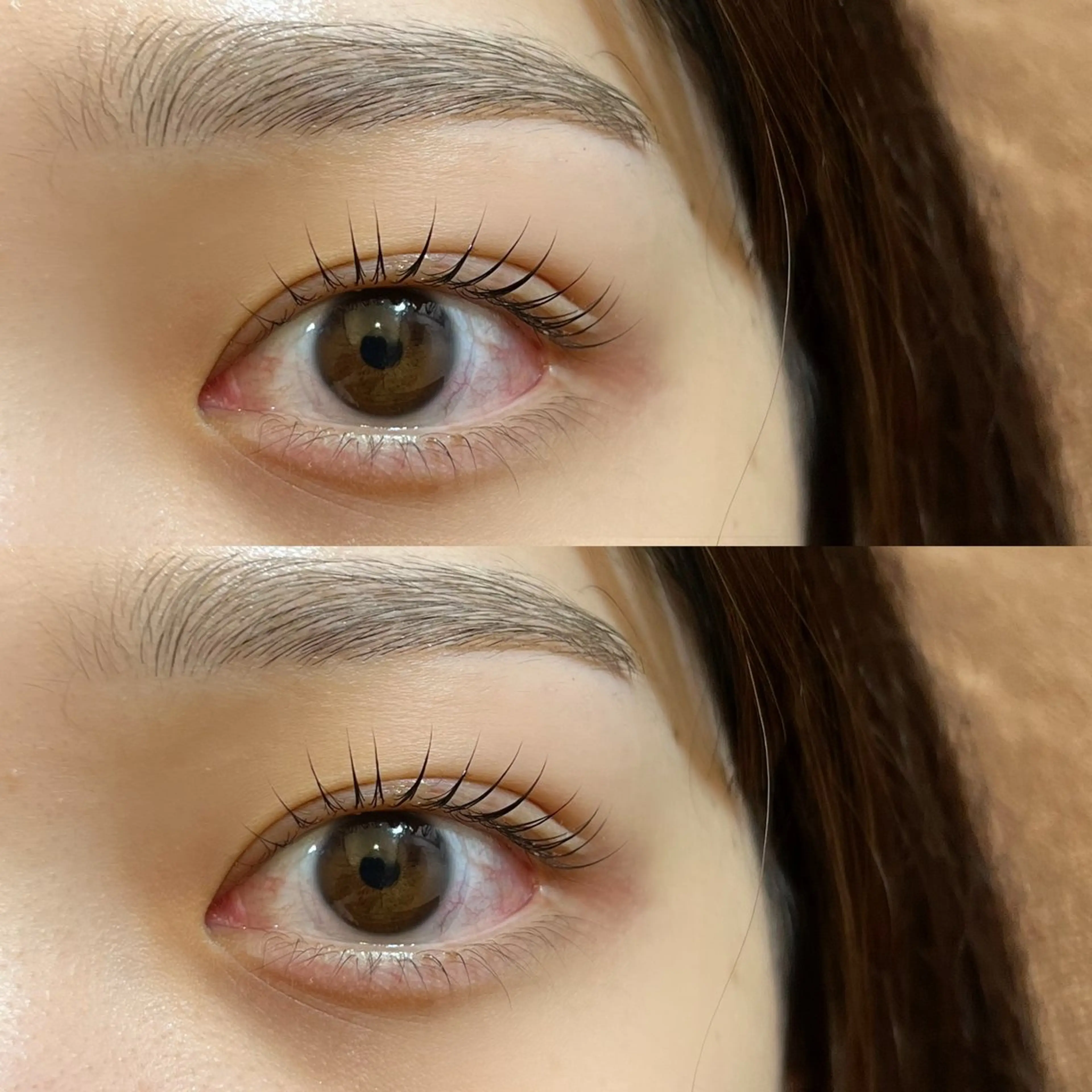 絶対垢抜け☀️ケラチンラッシュリフトorパリジェンヌ＋アイブロウワックス （土日、祝日＋1000円）の写真