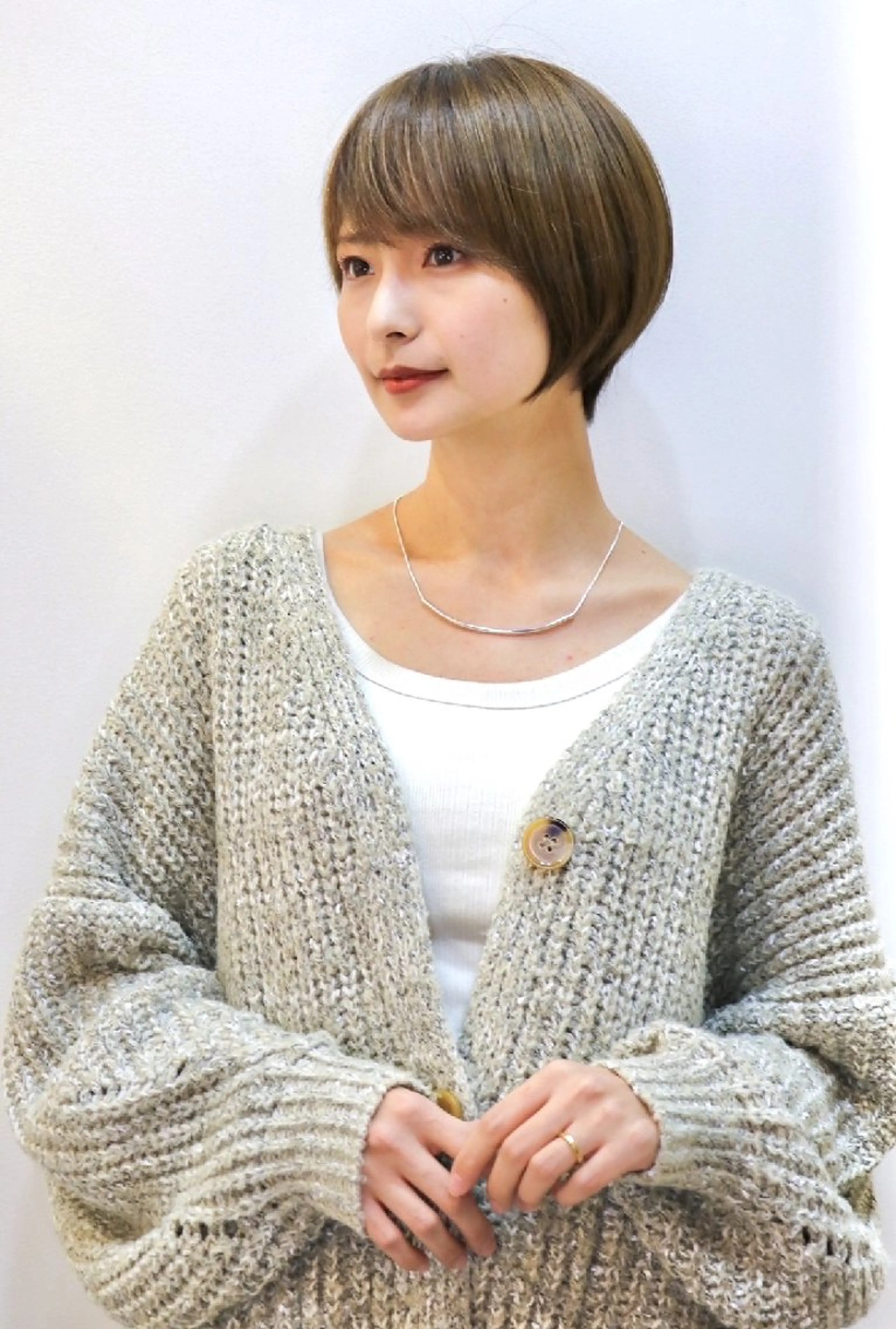 ショート emiwo石川町所属・増田 耀のヘアスタイル