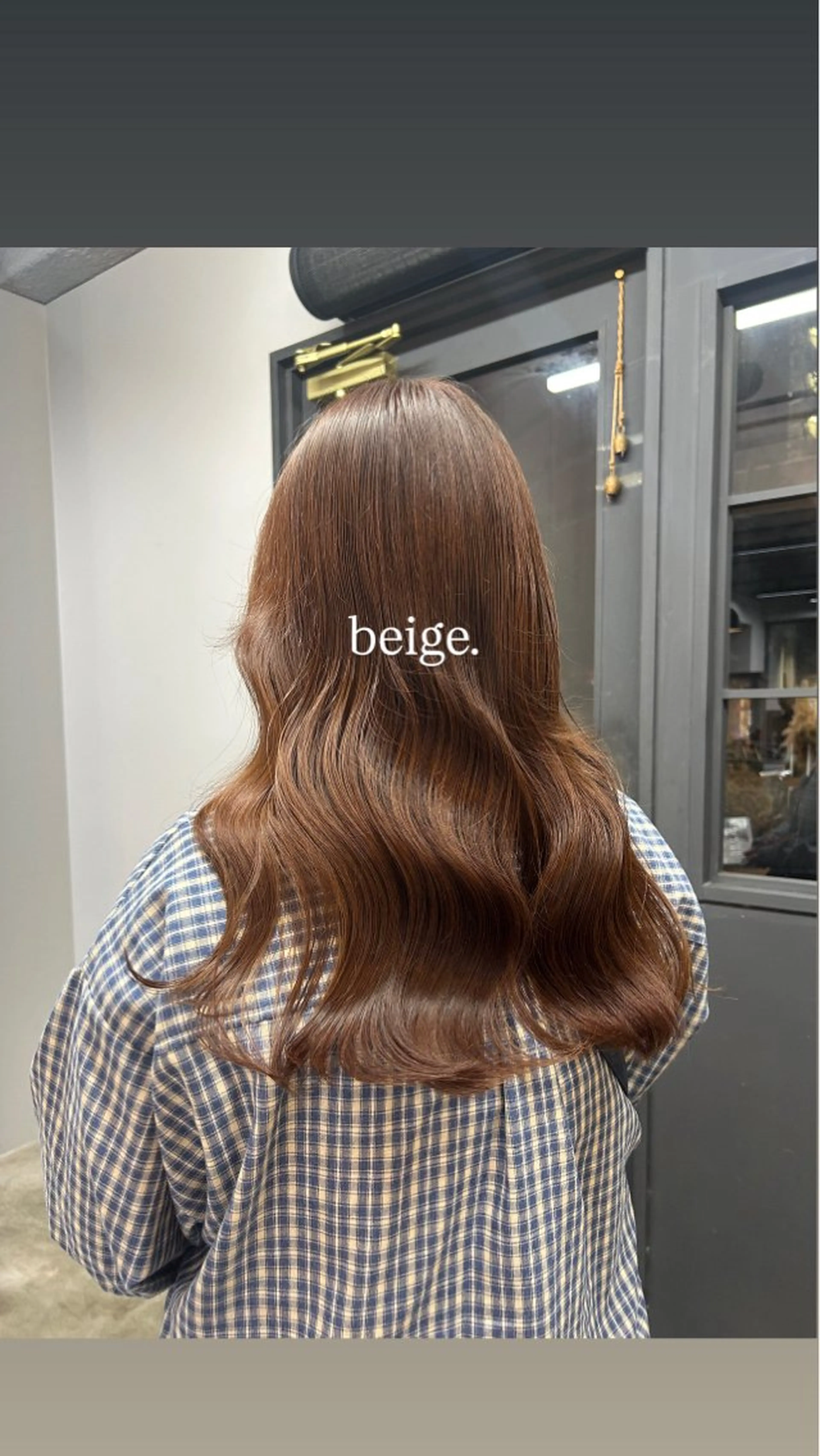 セミロング ヘアカラー トリートメント ROCCOeast Rukaのヘアスタイル