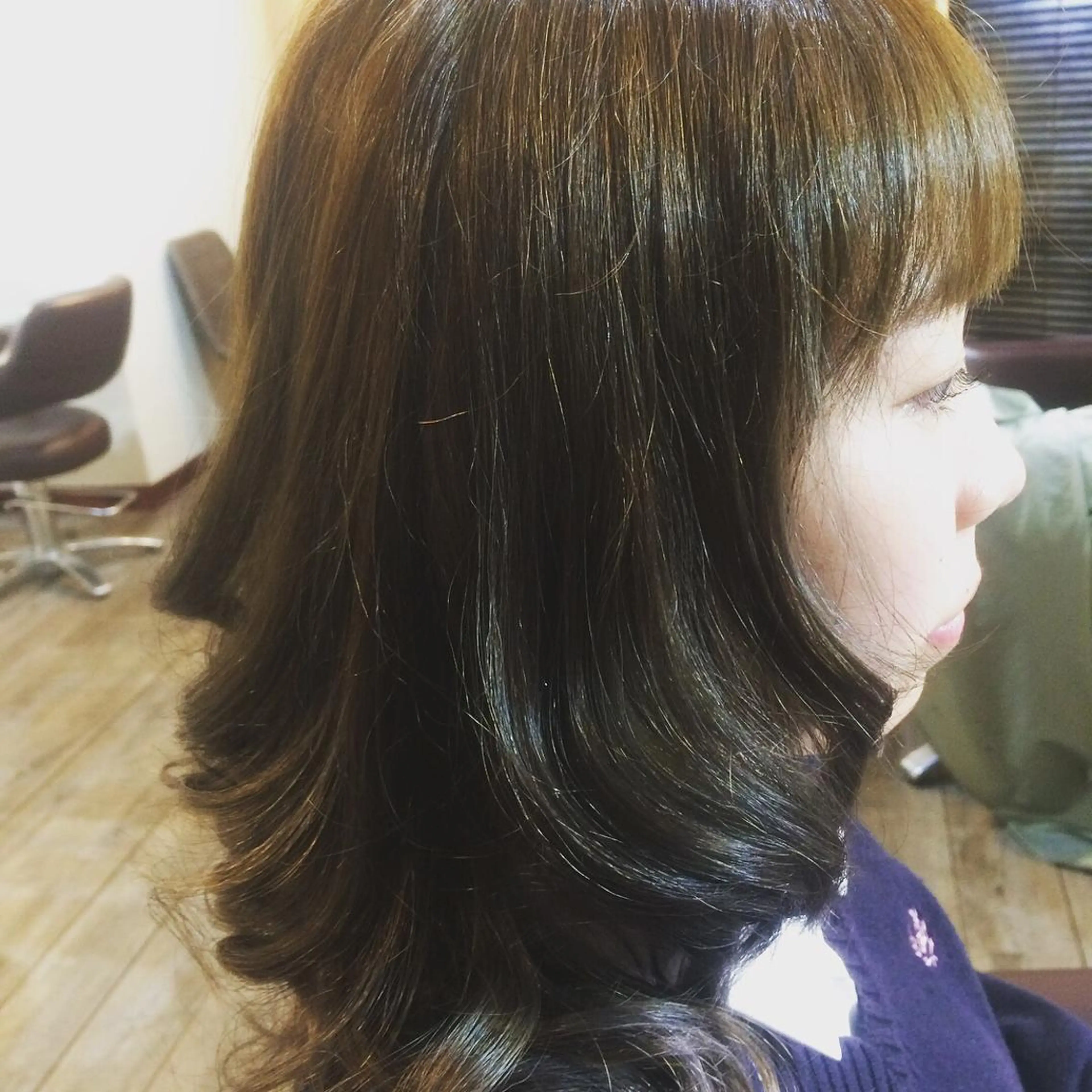 ミディアム カラー ✂︎中山竜哉✂︎ 川崎スタイリストのヘアスタイル