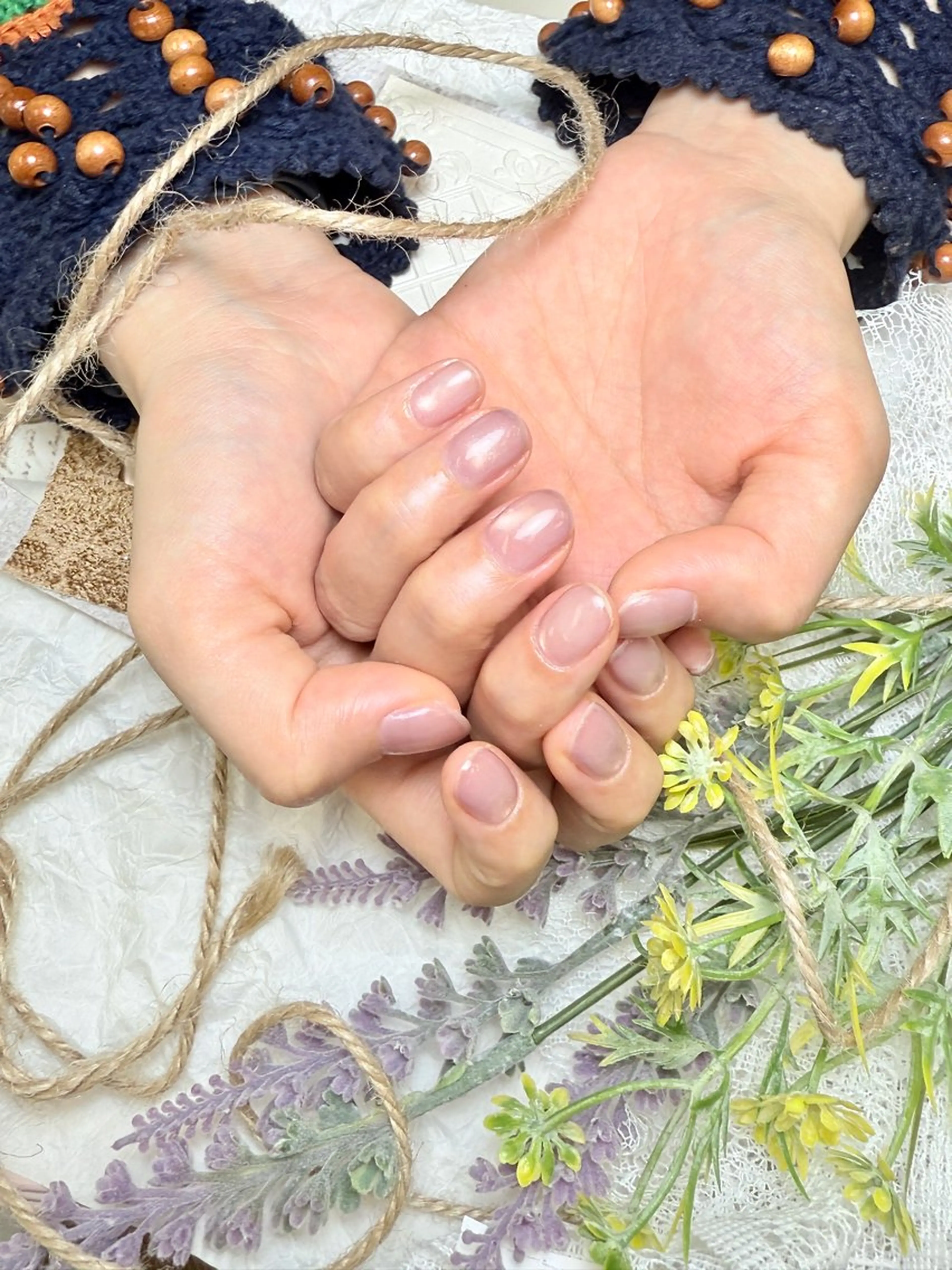 ネイル ジェルネイル ラメ(グリッター) マグネットネイル ピンク 春ネイル ア リスのネイルデザイン